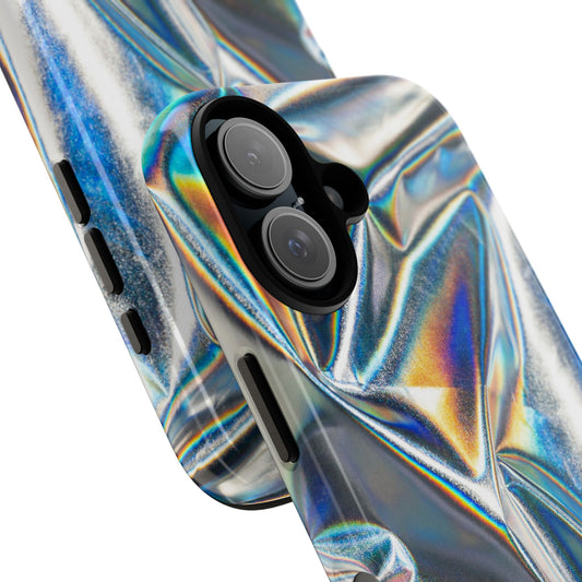 Metallic Case | Coque résistante double protection anti-choc - Effet Métallique