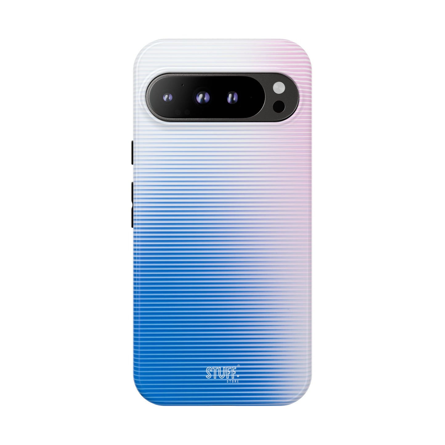Gradient Case | Coque résistante double protection anti-choc - Dégradé Bleu & Rose