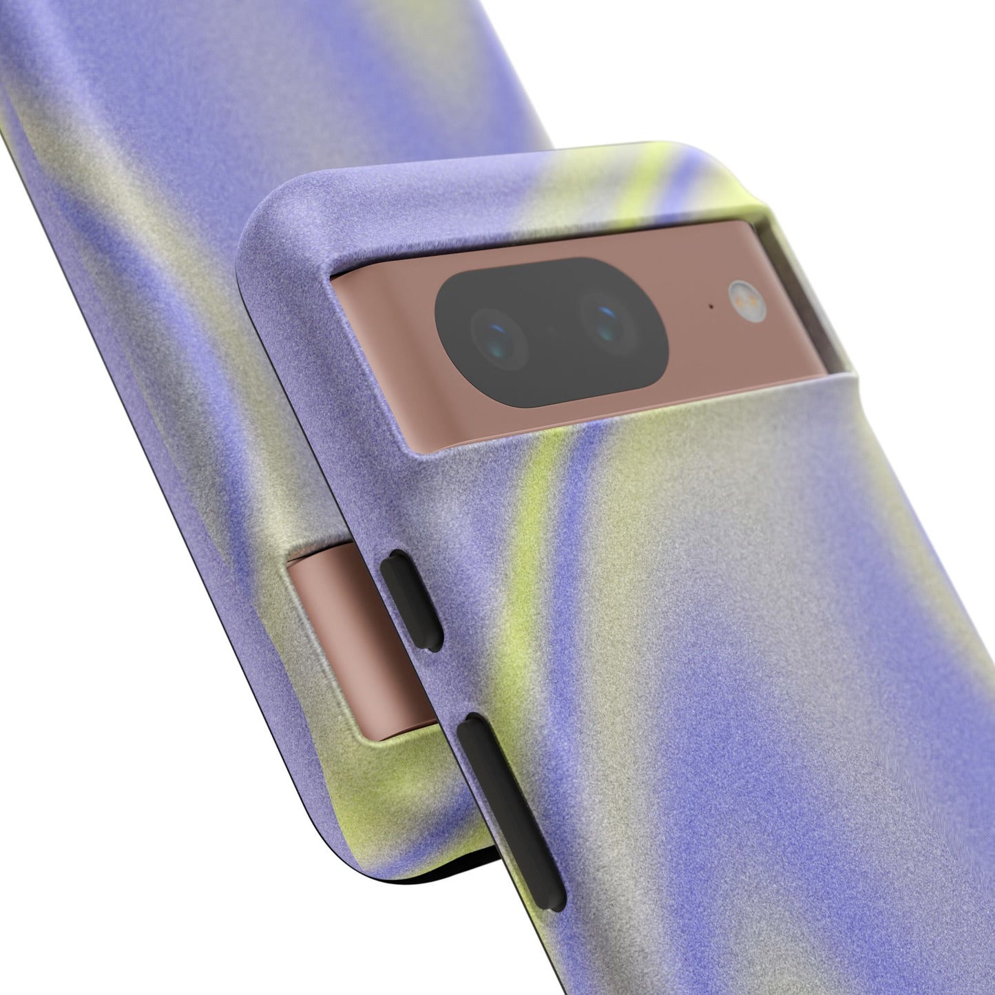 Vibrant Case | Coque résistante double protection anti-choc - Violet & Jaune