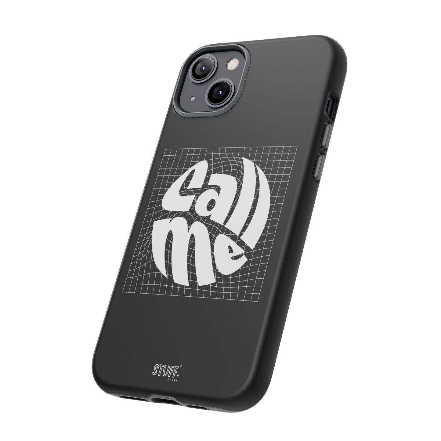 Call Me Case | Coque résistante double protection - Noir Effet Mat