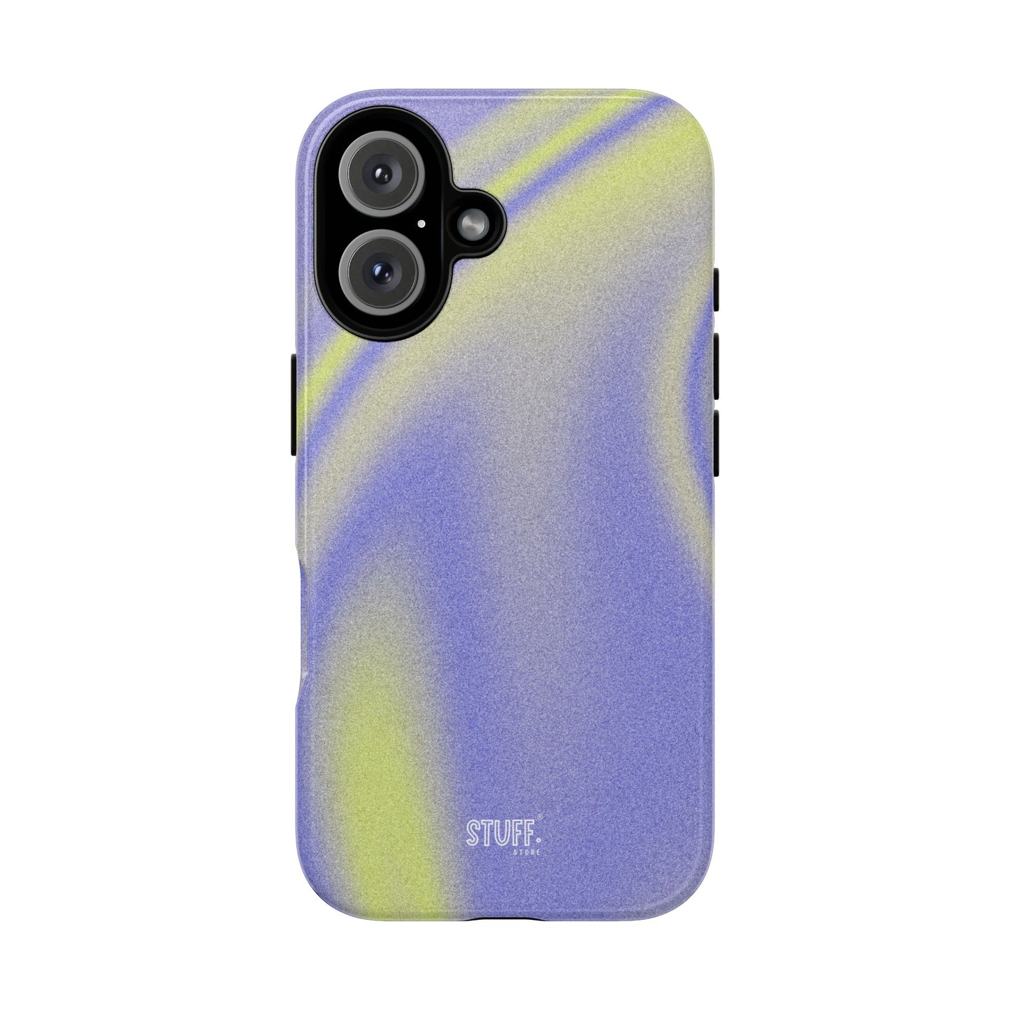Vibrant Case | Coque résistante double protection anti-choc - Violet & Jaune