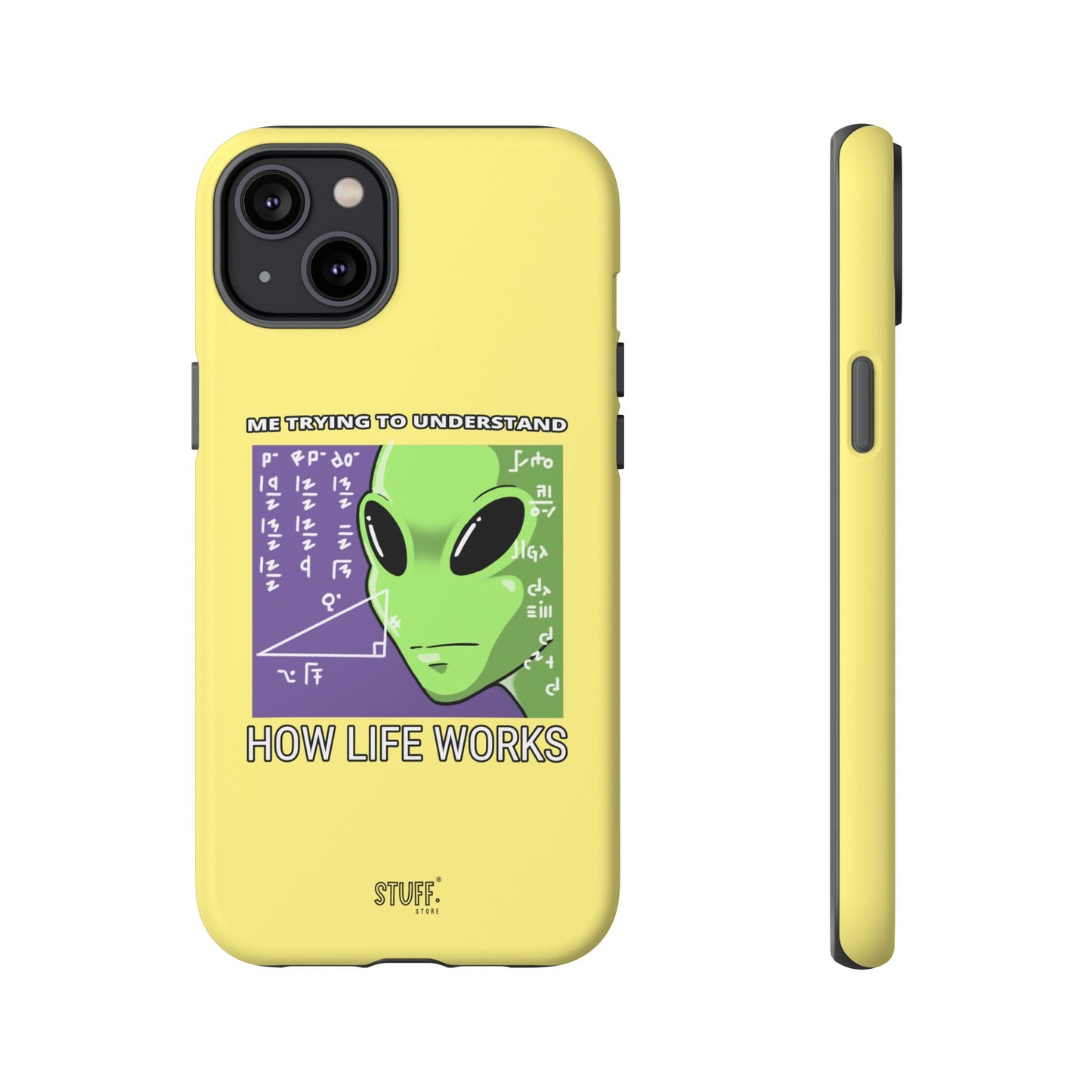 Confused Alien Case | Coque résistante Dual Protect anti-choc