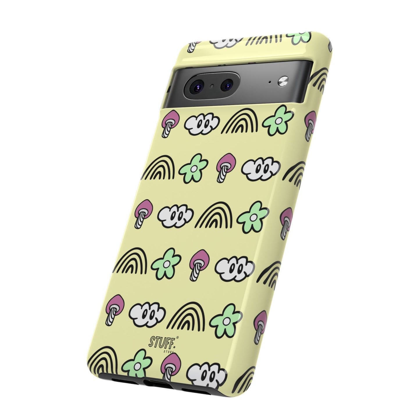 Pixie Case | Coque résistante double protection — Collection Pixie — Jaune