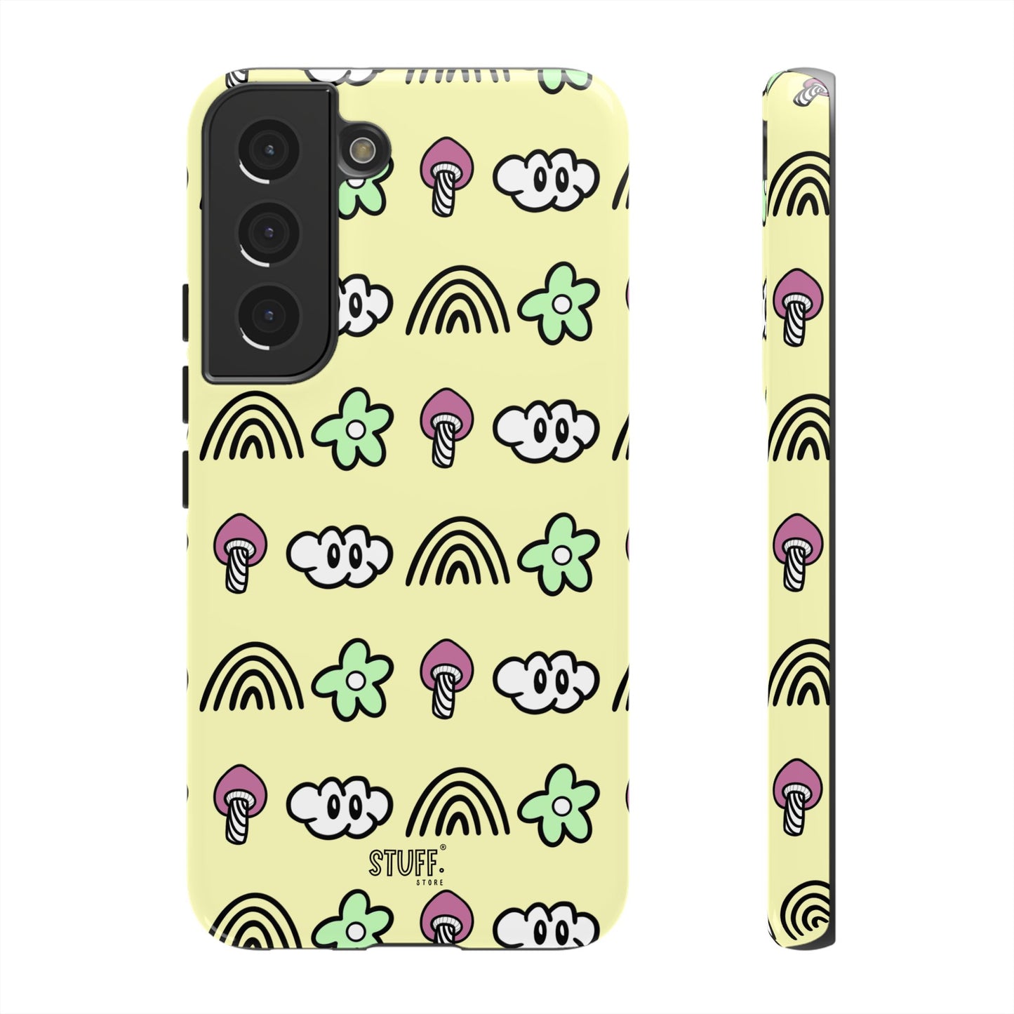 Pixie Case | Coque résistante double protection — Collection Pixie — Jaune