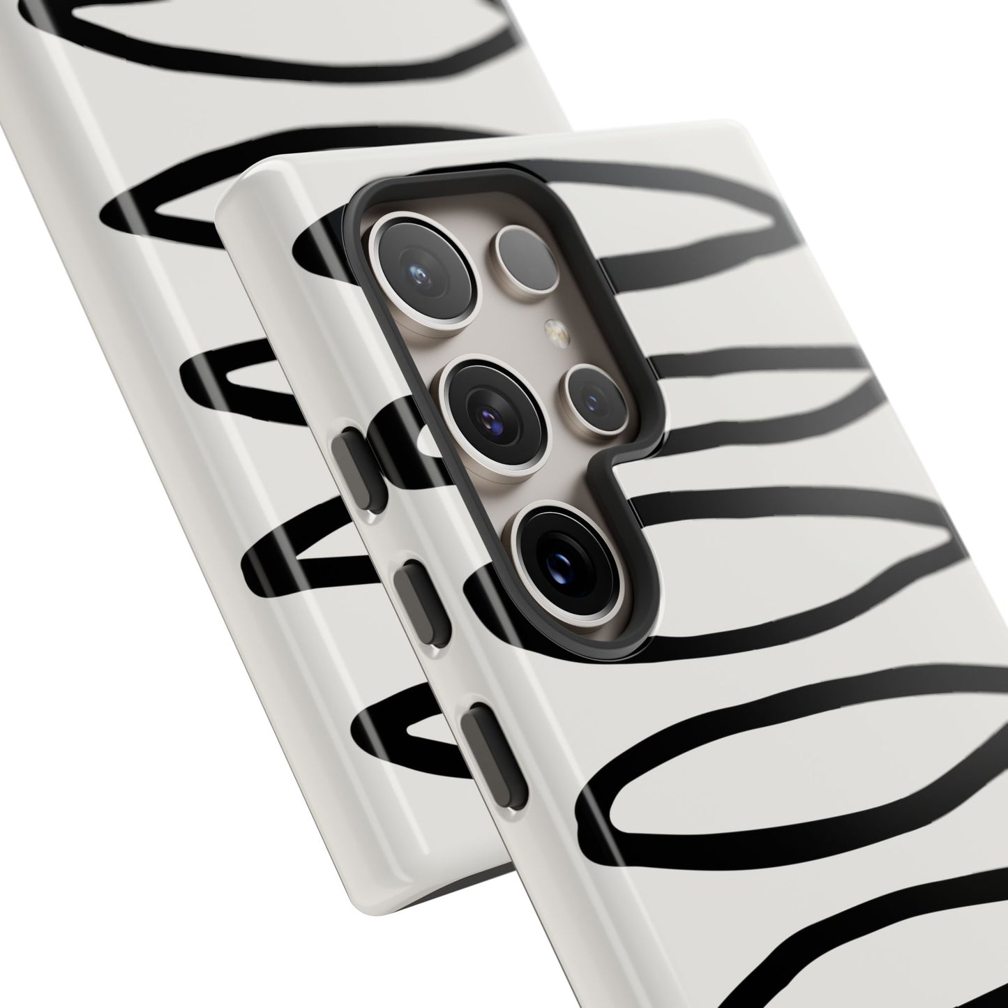 Loopy Case | Coque résistante double protection - Motif cercles abstraits