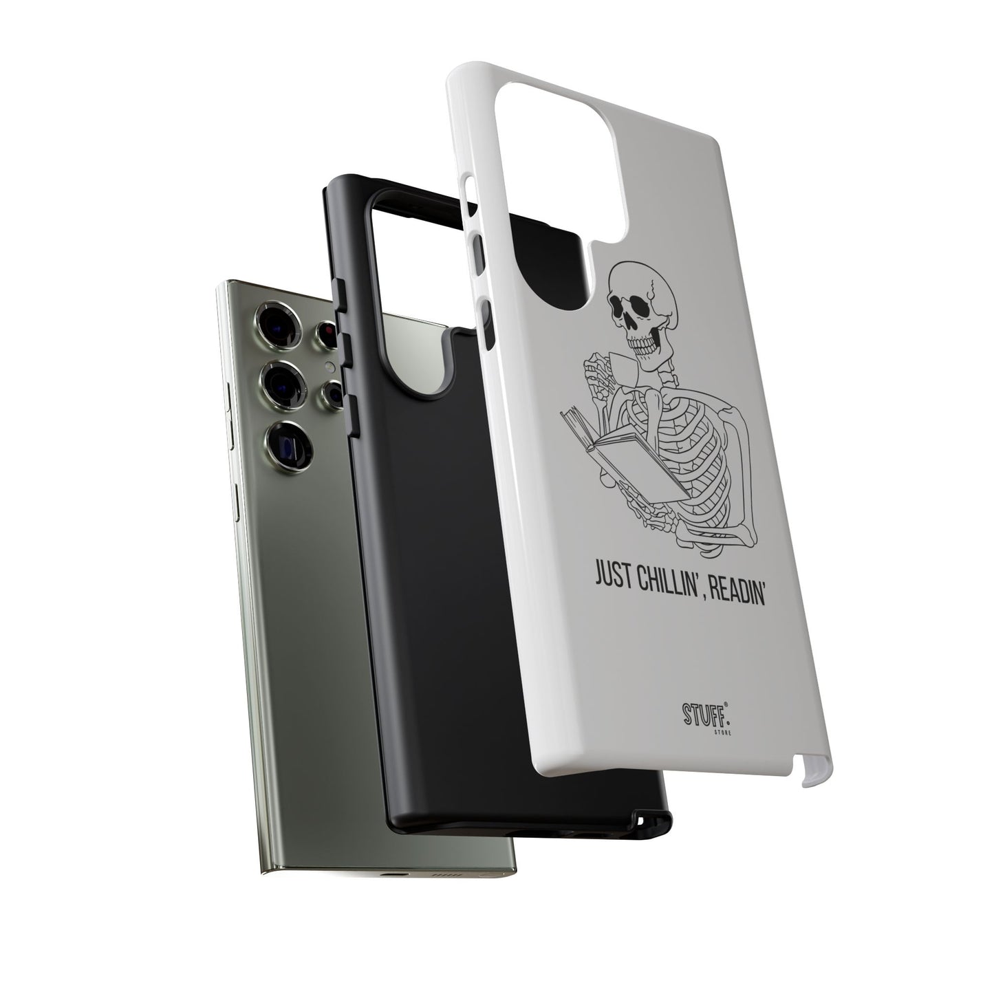 Chillin' Case | Coque résistante double protection avec phrase drôle