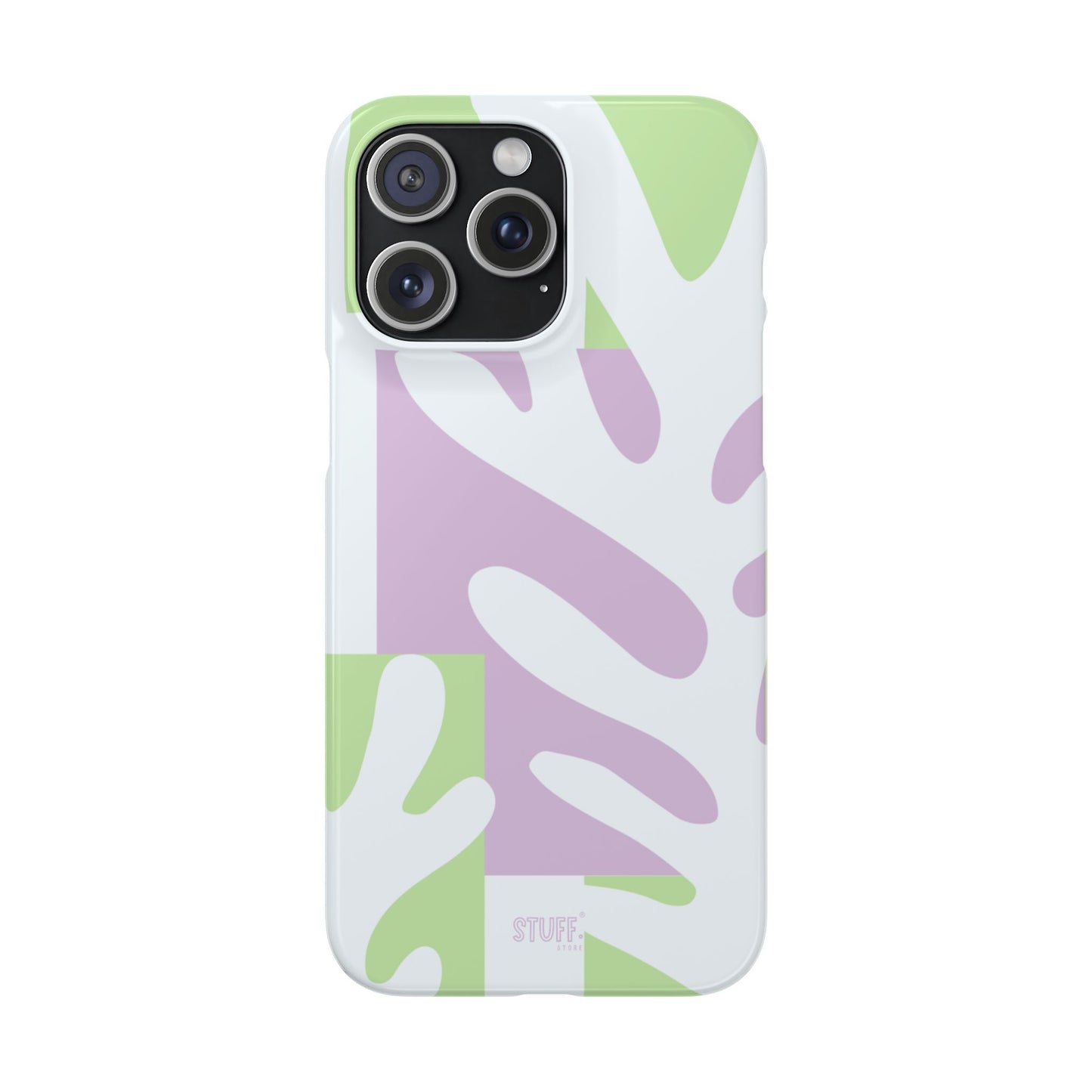 Natura Case | Coque snap légère et résistante avec Design Floral inspiration Matisse