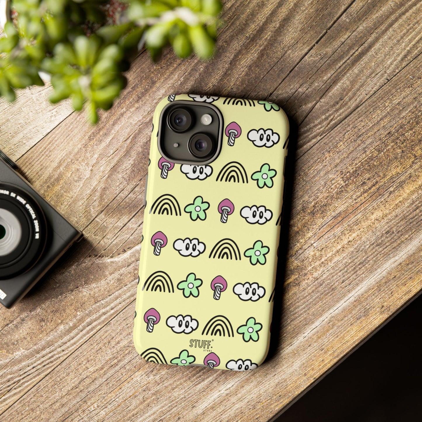 Pixie Case | Coque résistante double protection — Collection Pixie — Jaune