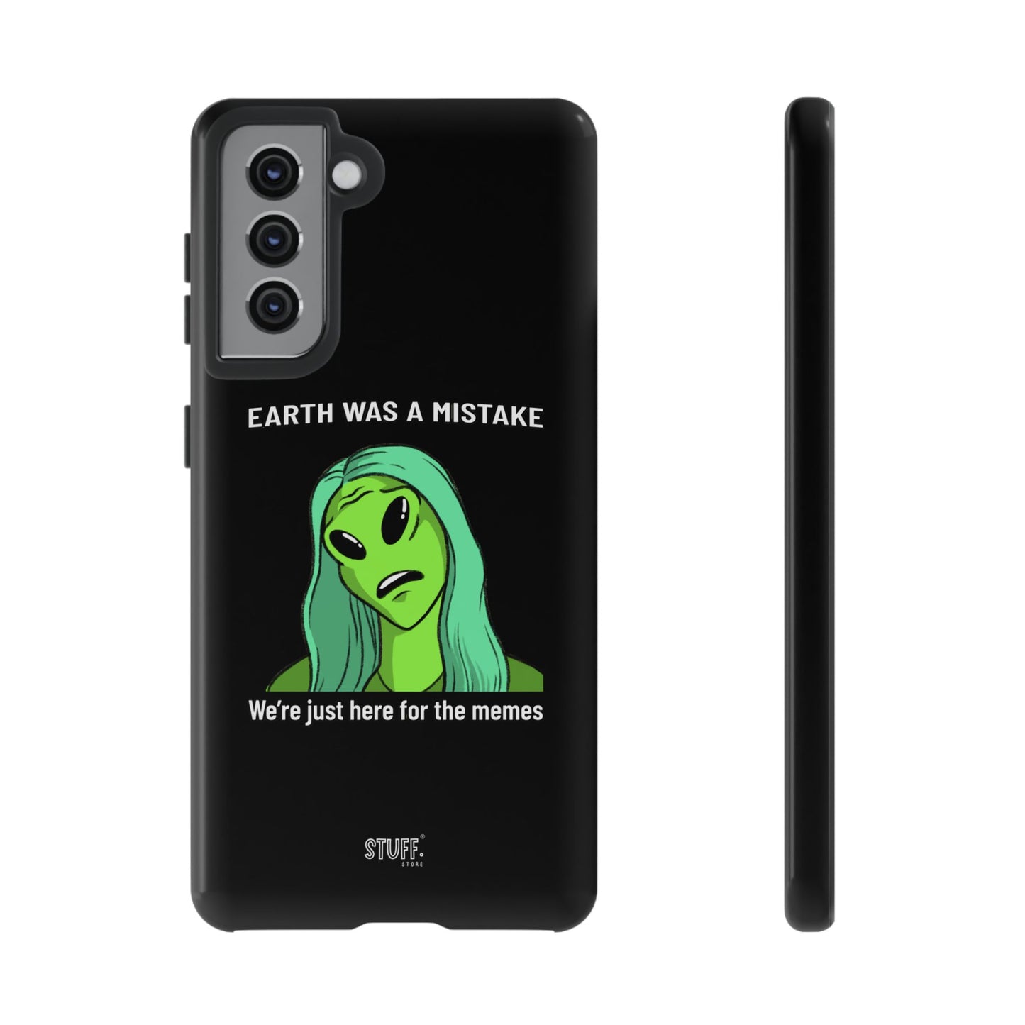 Meme Liking Alien Case | Coque résistante double protection pour les amateurs de Pop Culture