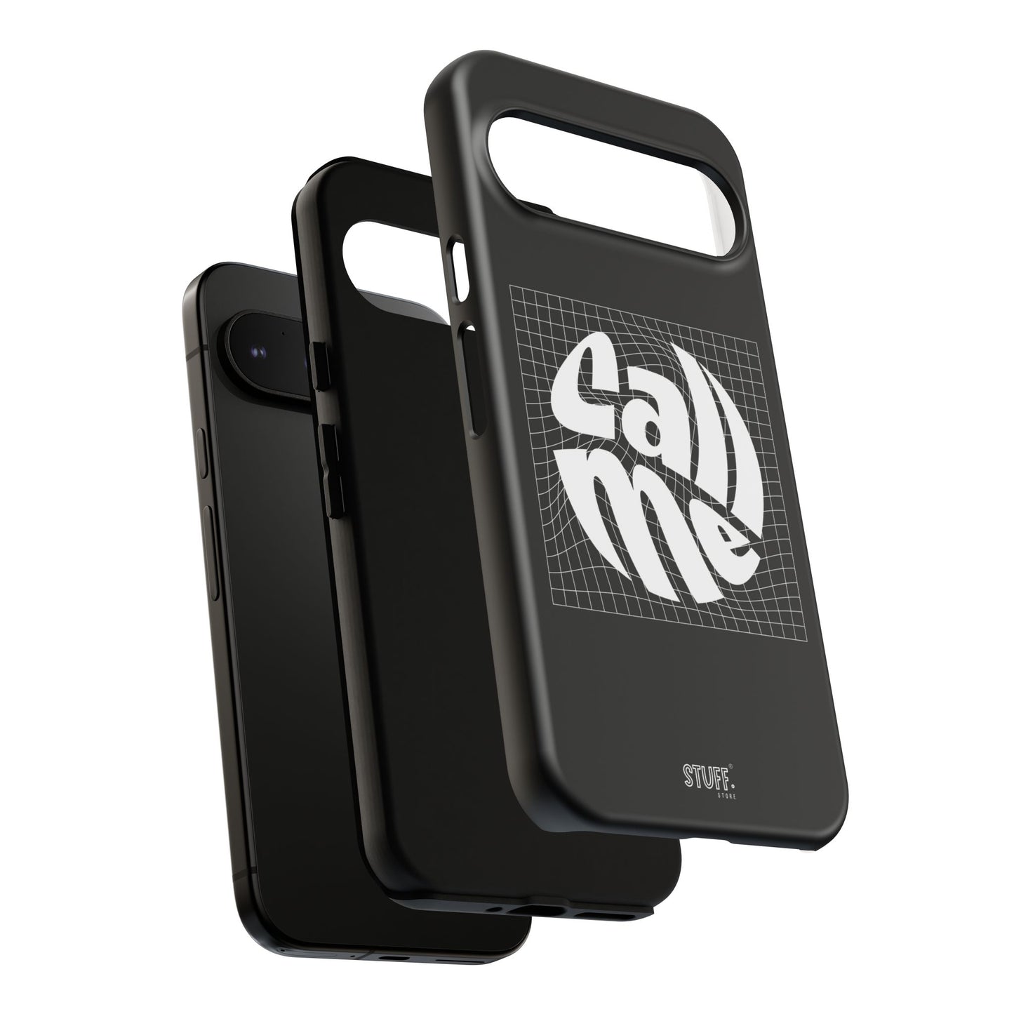Call Me Case | Coque résistante double protection - Noir Effet Mat
