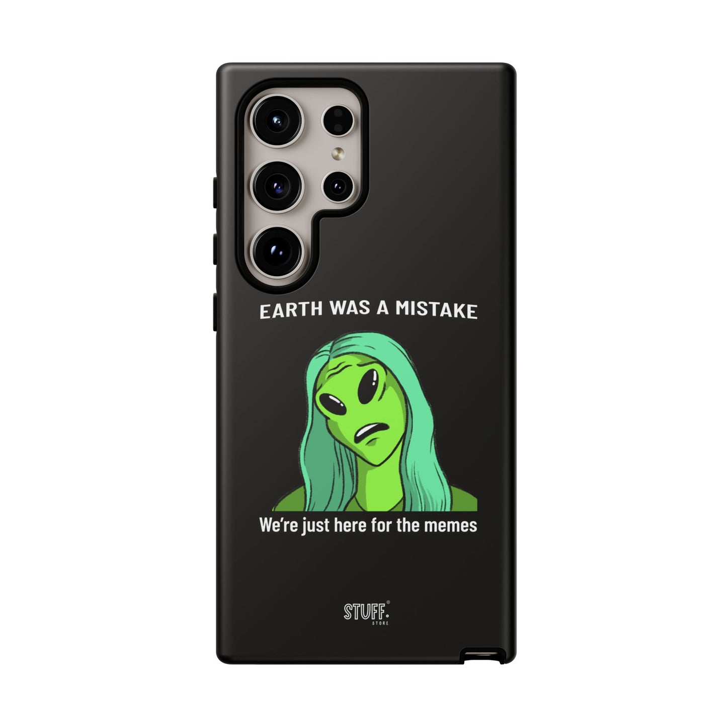 Meme Liking Alien Case | Coque résistante double protection pour les amateurs de Pop Culture