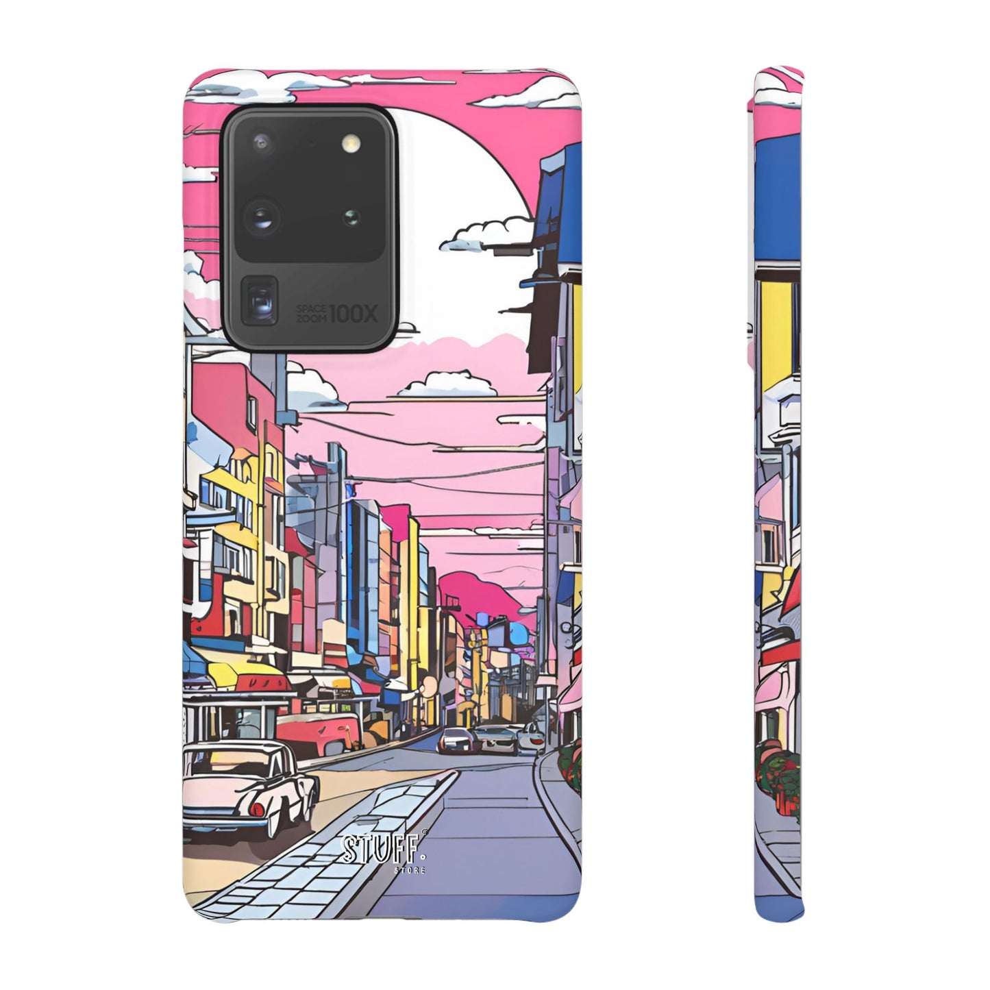 Pop Art Sunset | Coque snap légère et résistante inspiration Lichtenstein