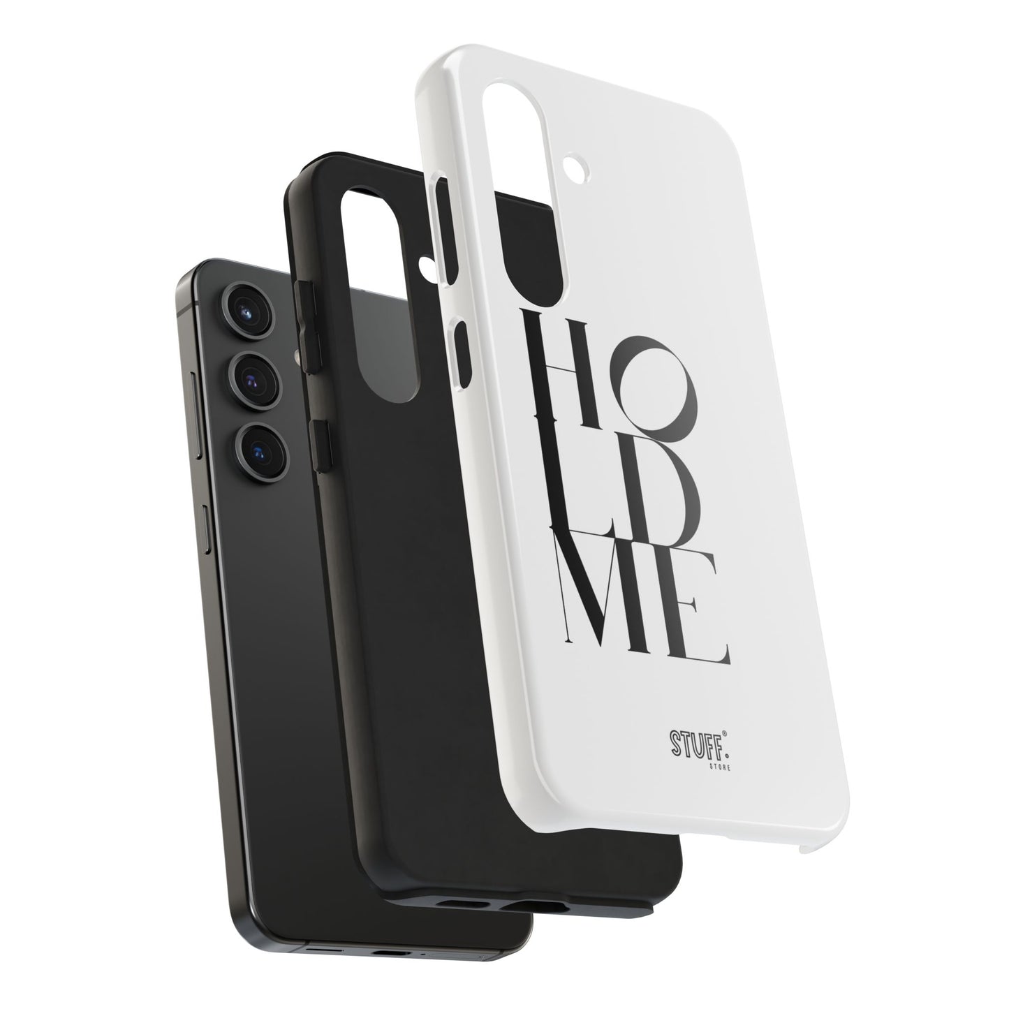 Hold Me | Coque résistante et durable avec Design épuré Monochrome