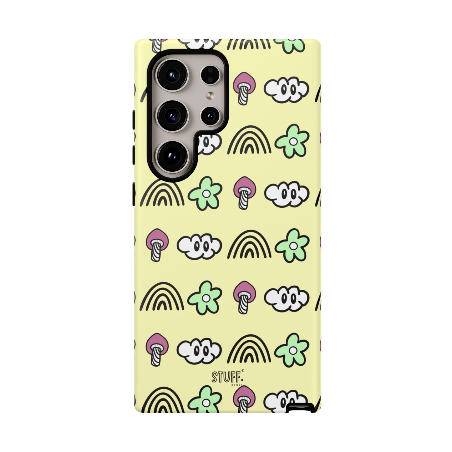 Pixie Case | Coque résistante double protection — Collection Pixie — Jaune