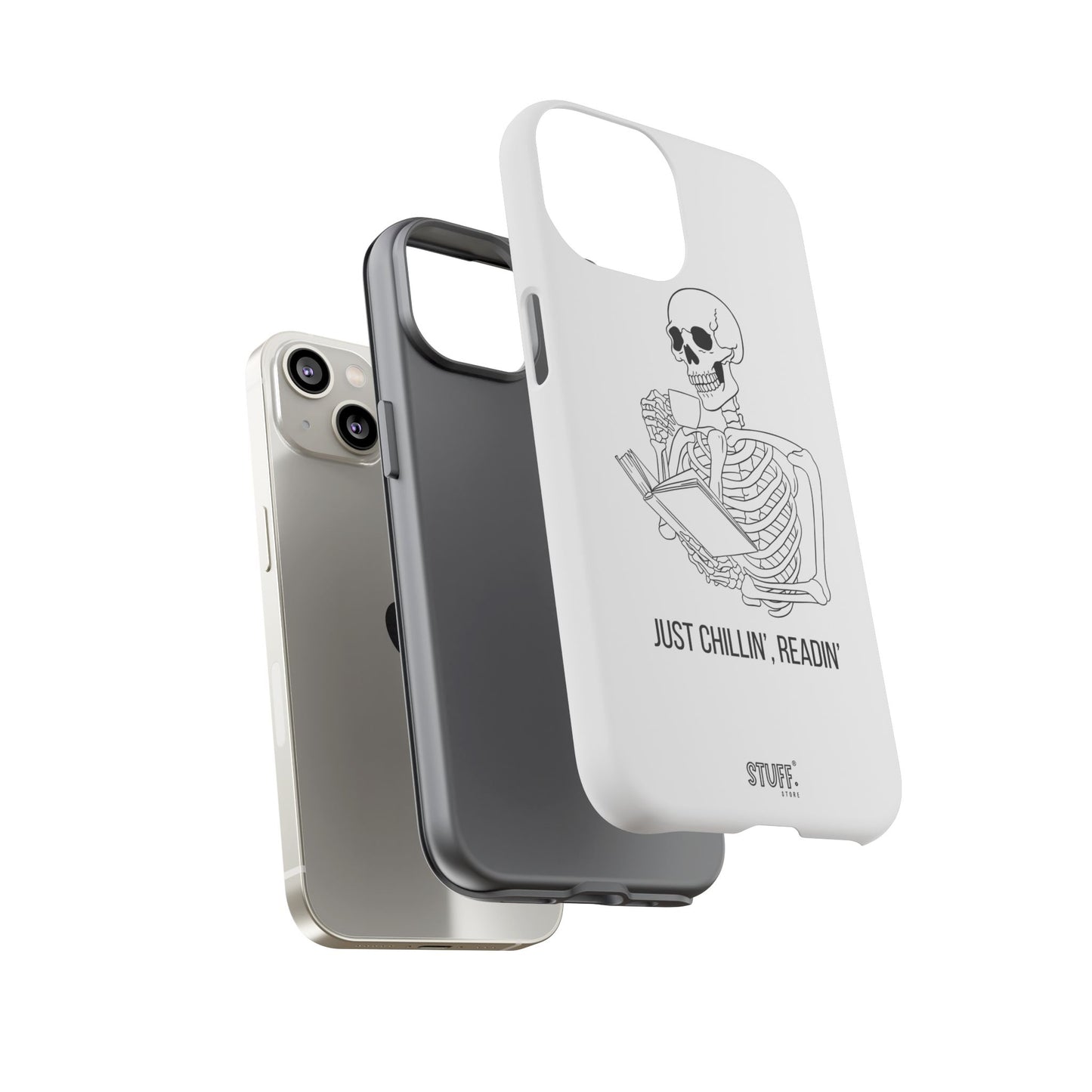 Chillin' Case | Coque résistante double protection avec phrase drôle