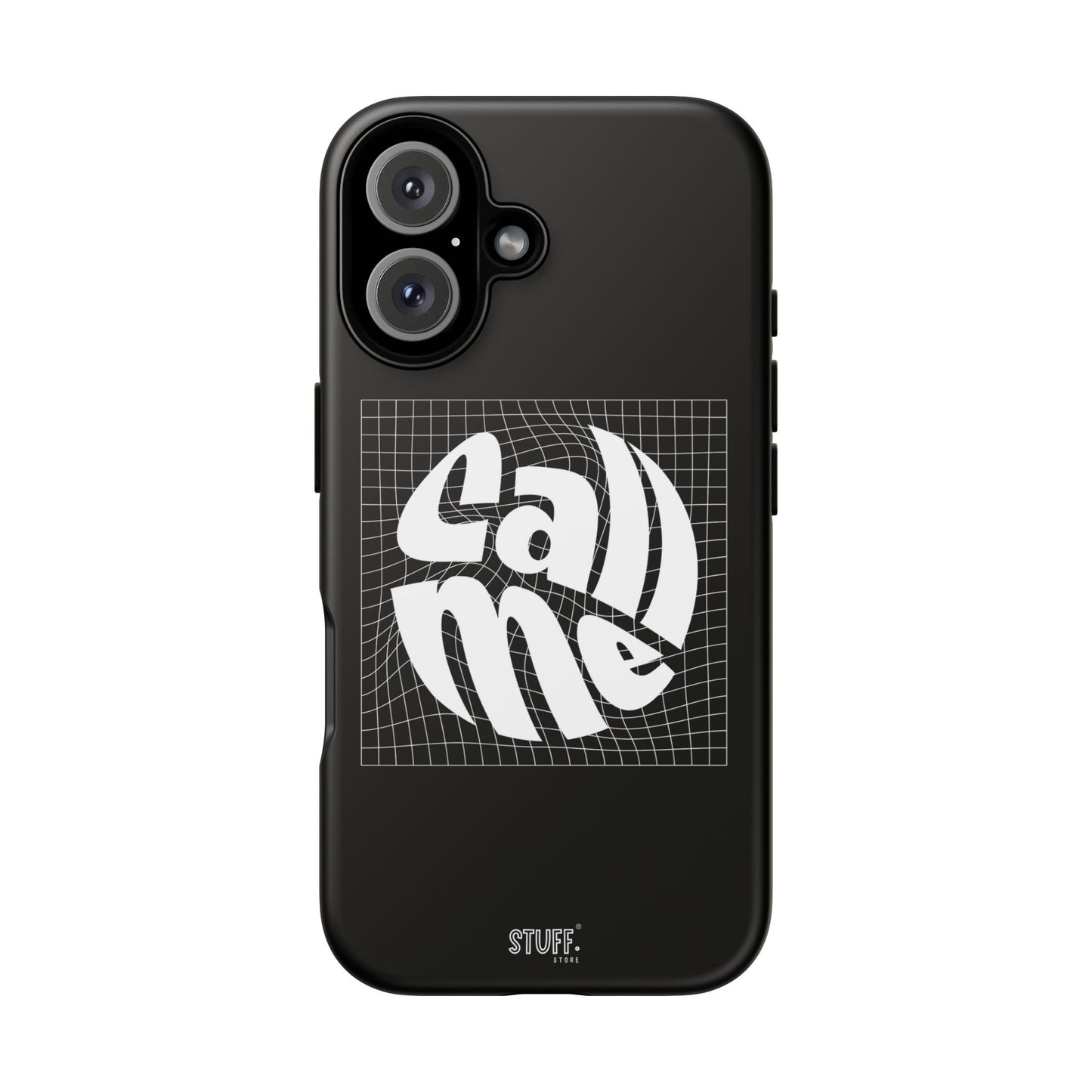 Call Me Case | Coque résistante double protection - Noir Effet Mat
