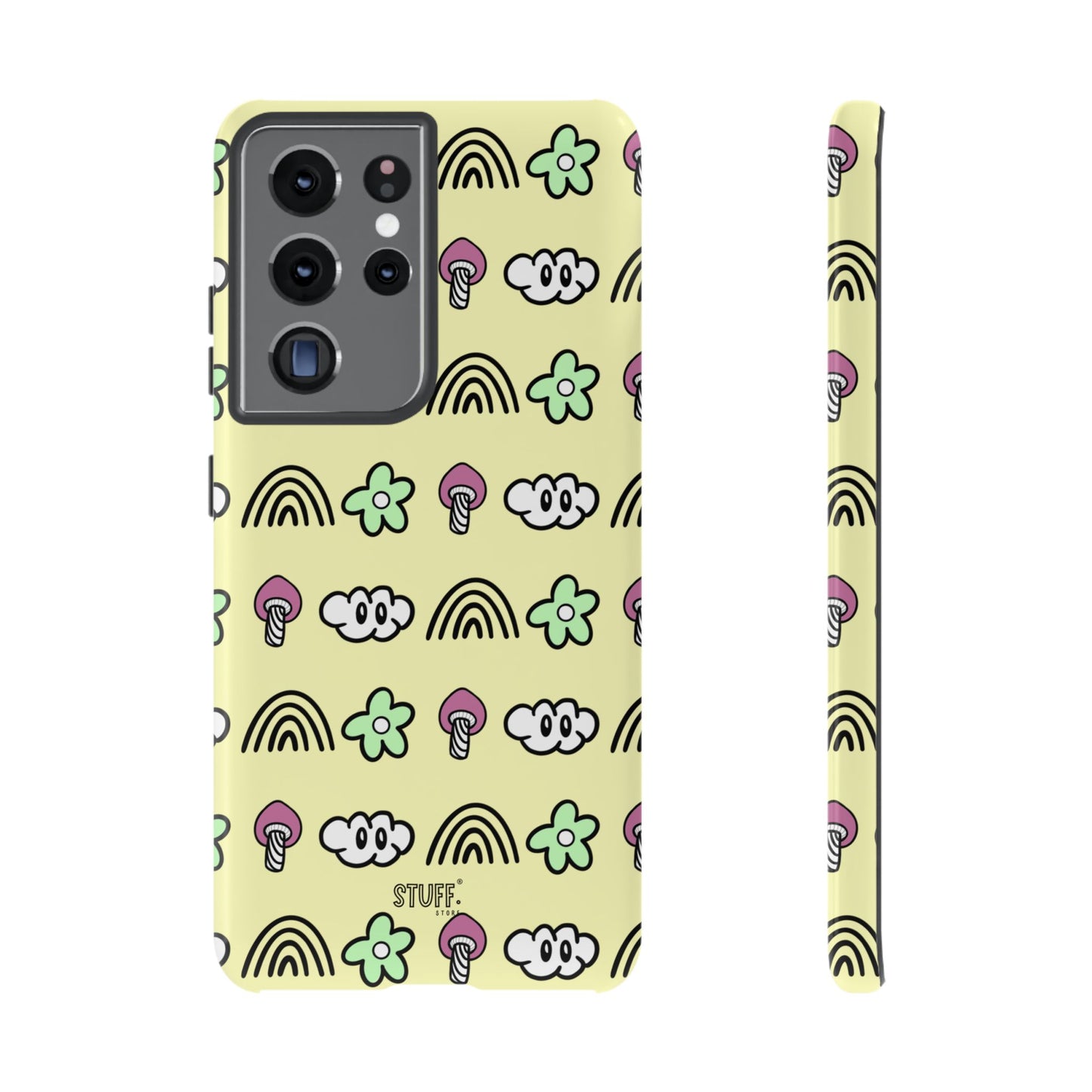Pixie Case | Coque résistante double protection — Collection Pixie — Jaune