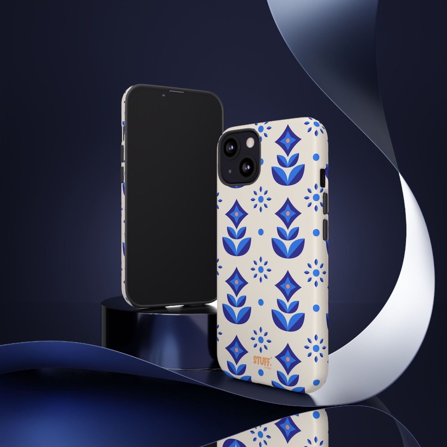 Floral Case | Coque résistante double protection avec Design Fleuri