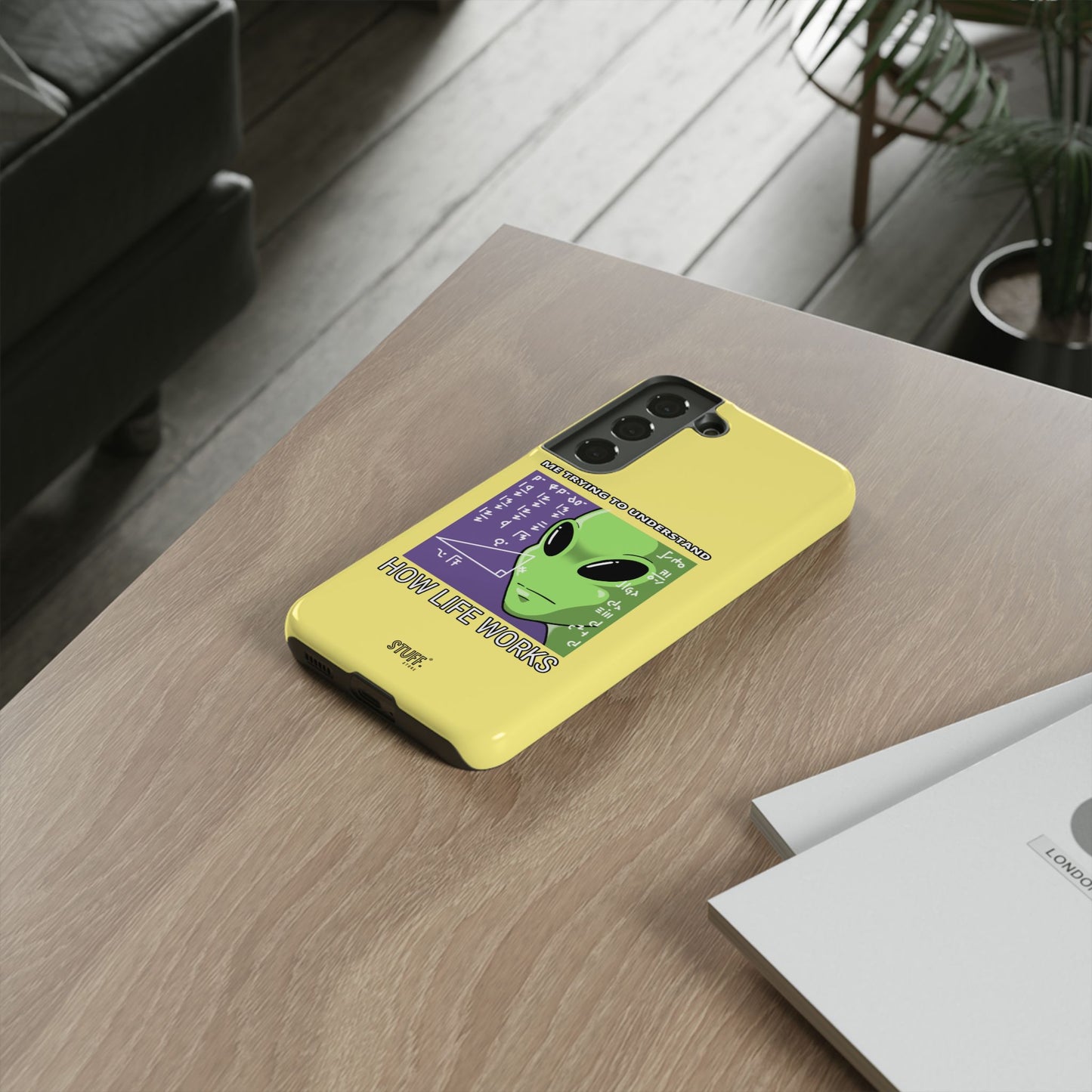 Confused Alien Case | Coque résistante Dual Protect anti-choc