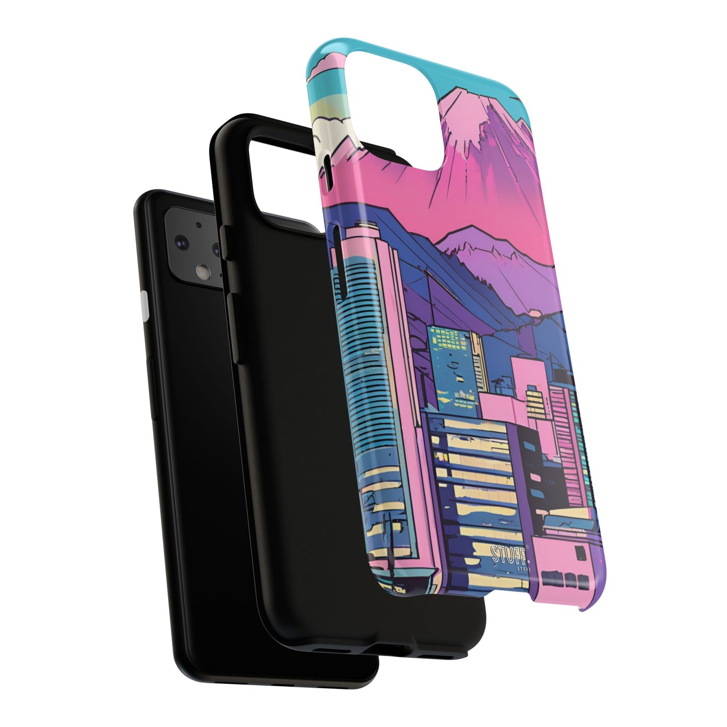 Fuji Sunset | Coque résistante anti-choc avec Design Inspiré du Japon