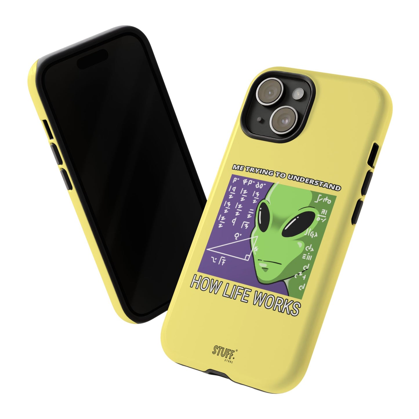 Confused Alien Case | Coque résistante Dual Protect anti-choc