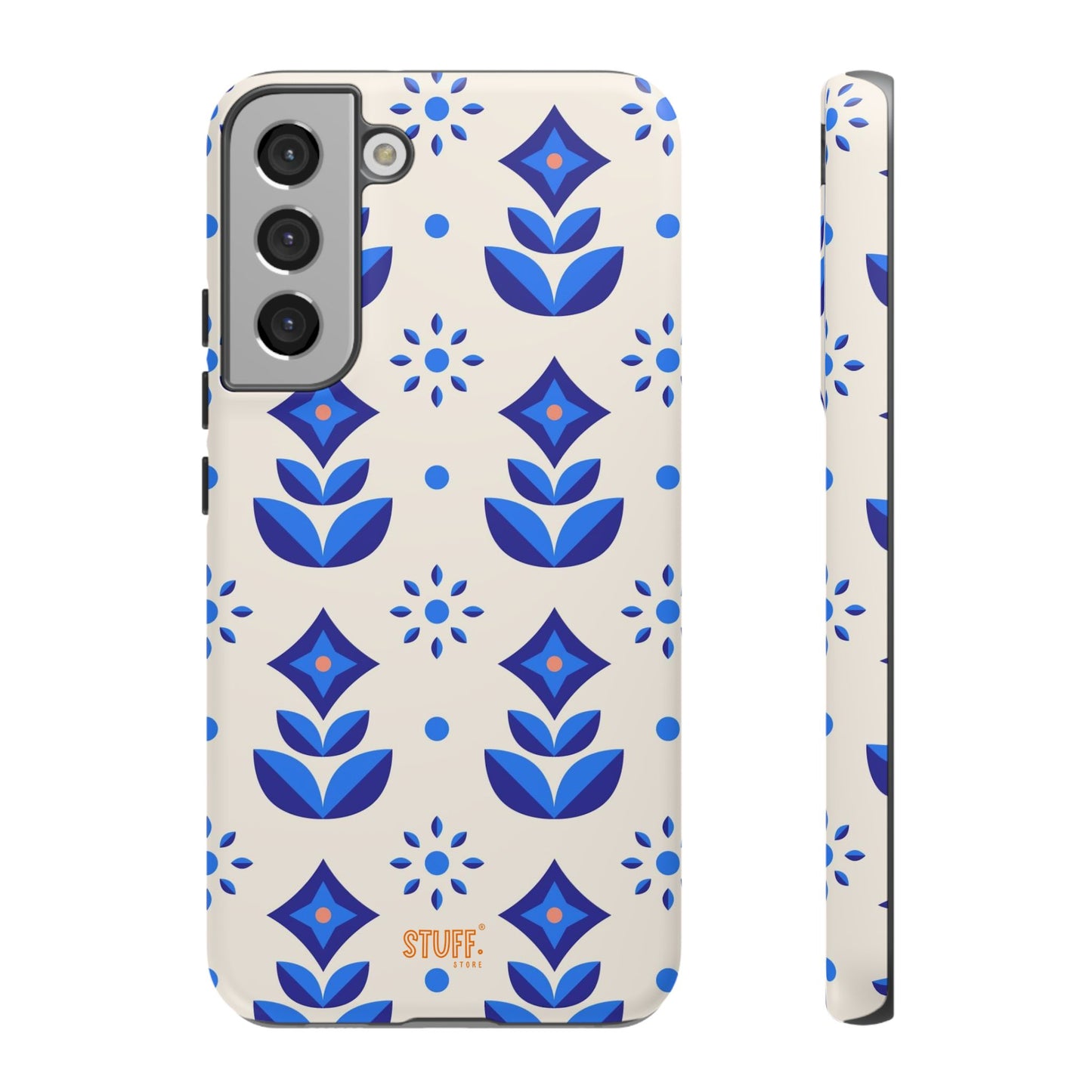 Floral Case | Coque résistante double protection avec Design Fleuri