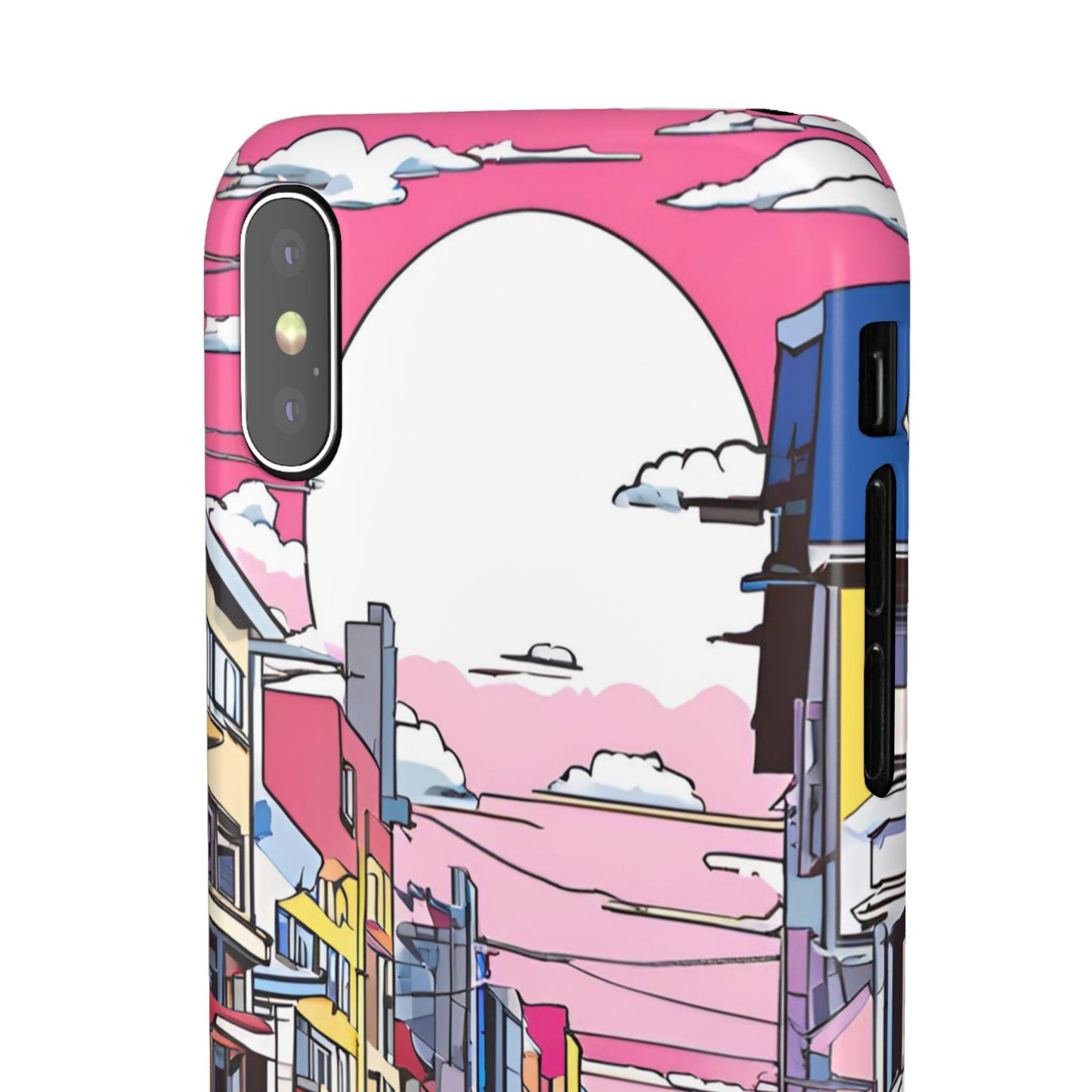 Pop Art Sunset | Coque snap légère et résistante inspiration Lichtenstein