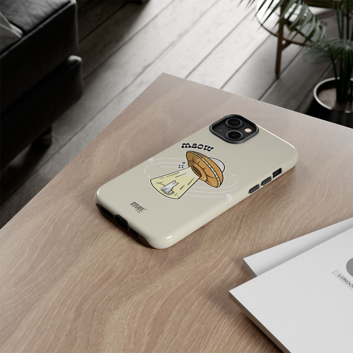 UFO Case | Coque résistante double protection avec Design OVNI fun