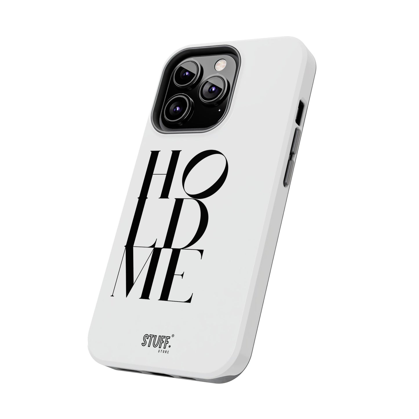Hold Me | Coque résistante et durable avec Design épuré Monochrome