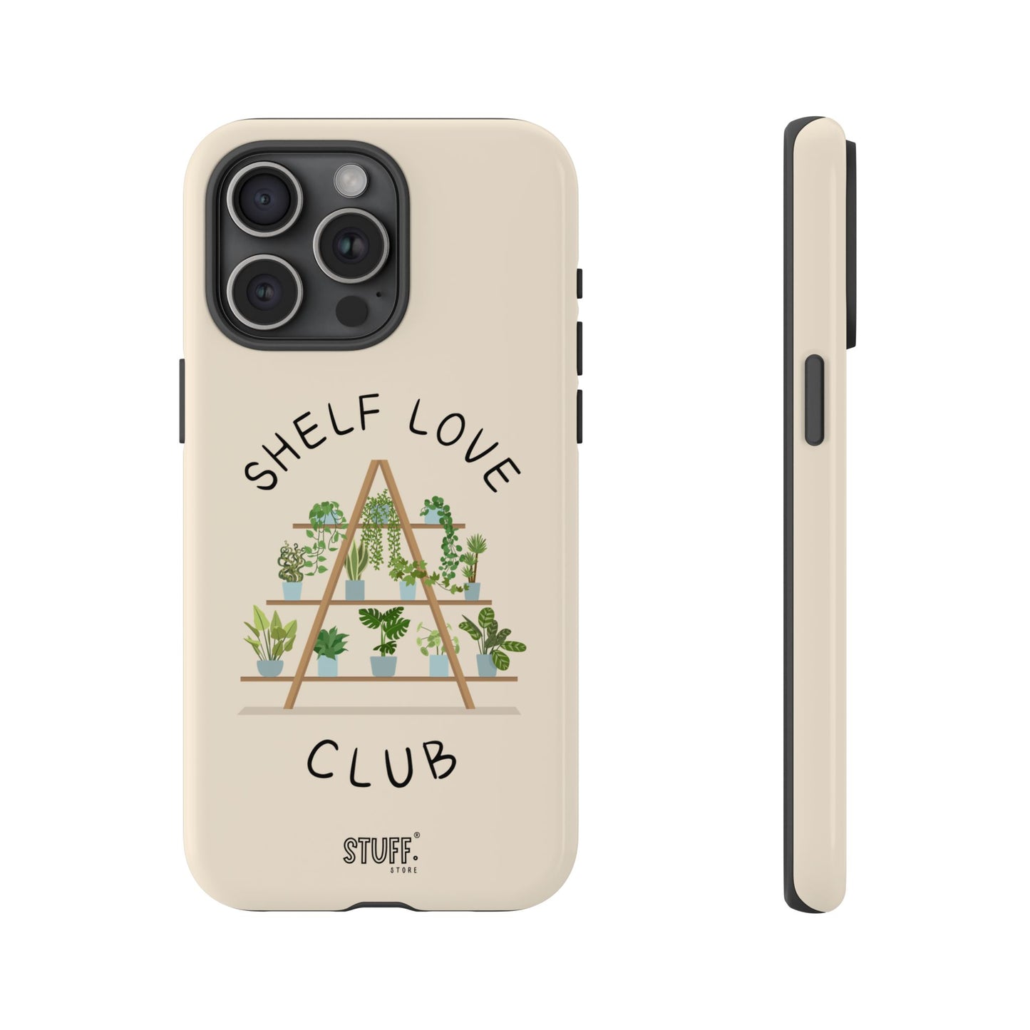 Shelf Love Club – Coque résistante à double protection | Parfaite pour les amoureux des plantes