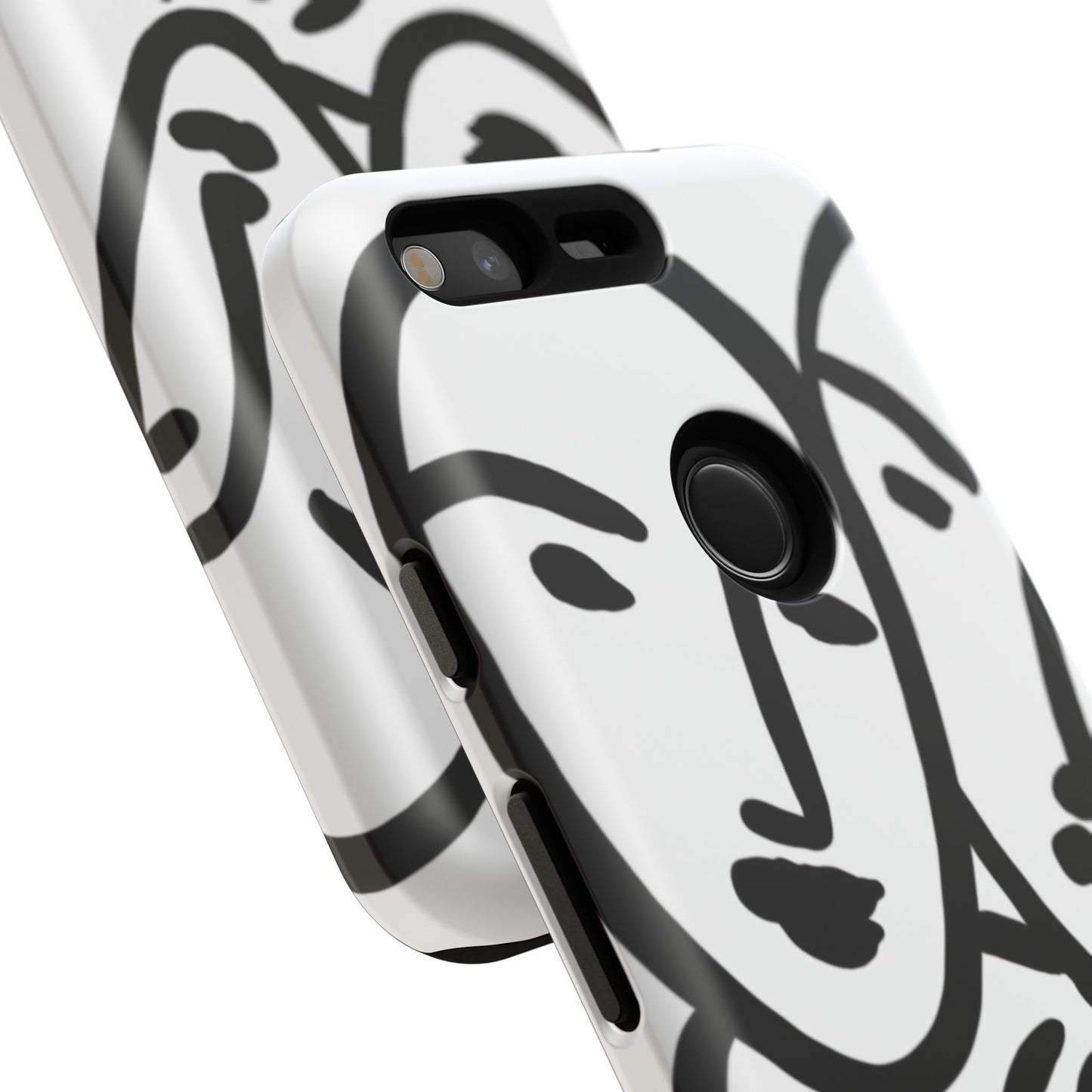 Les Trois Visages | Coque résistante double protection — inspiration Matisse
