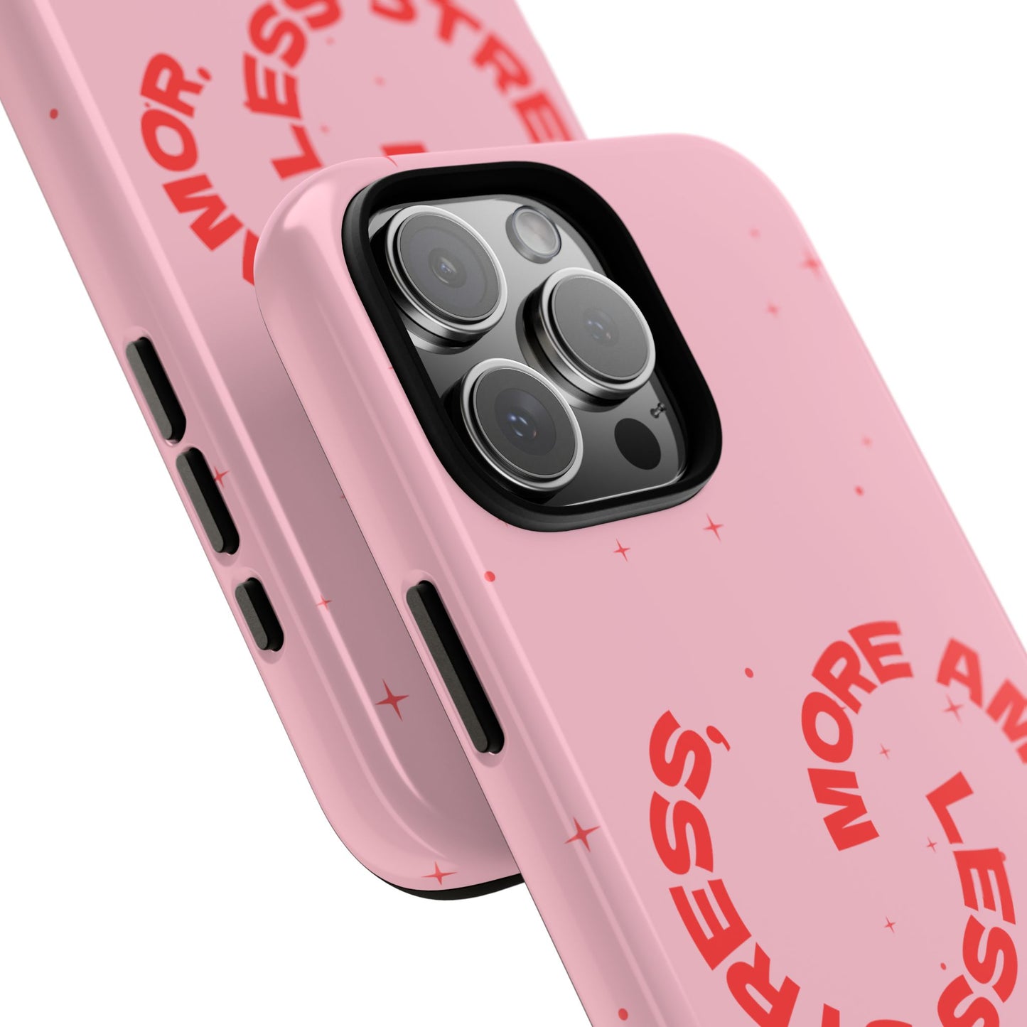 More Amor Case | Coque résistante double protection avec phrase Bienveillante