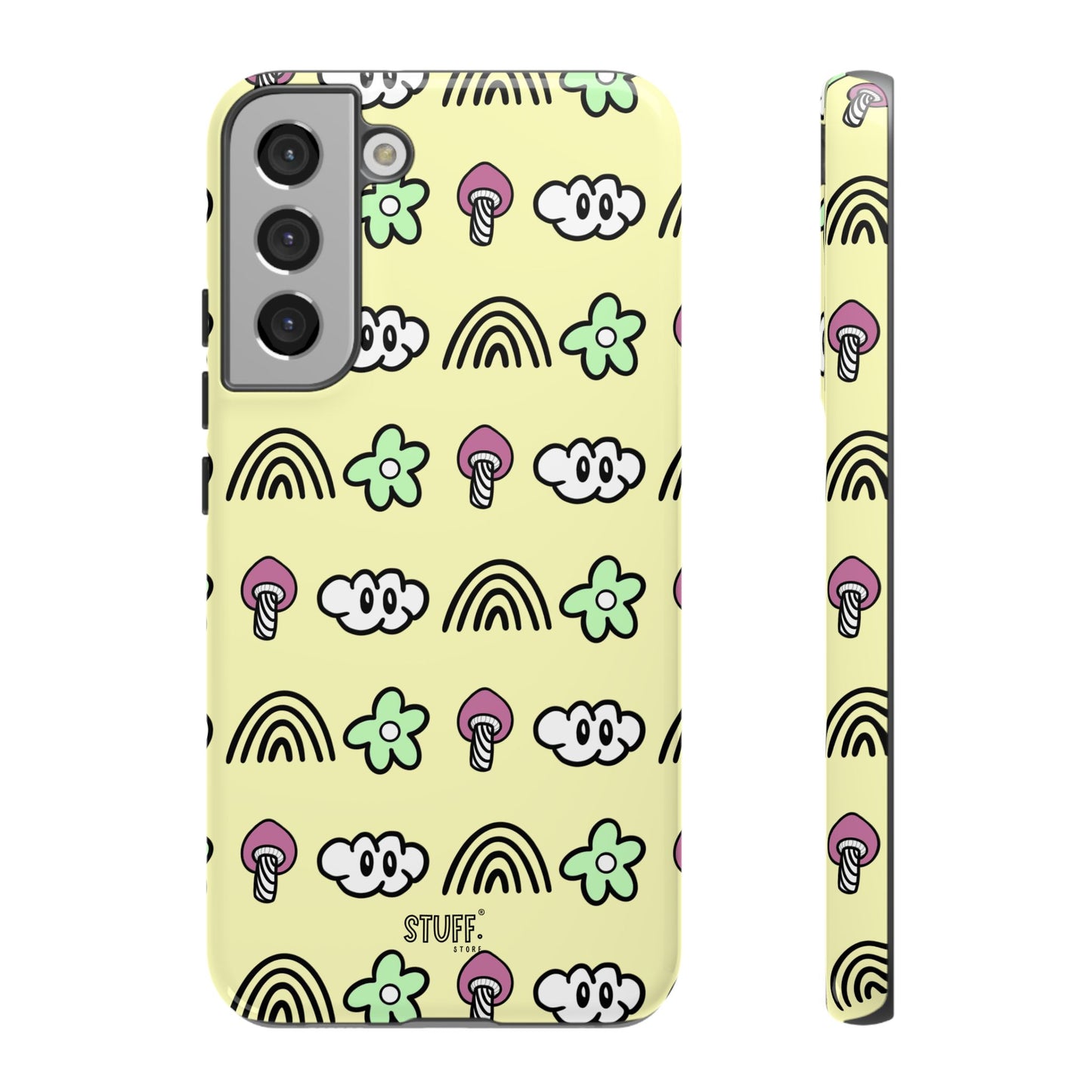 Pixie Case | Coque résistante double protection — Collection Pixie — Jaune