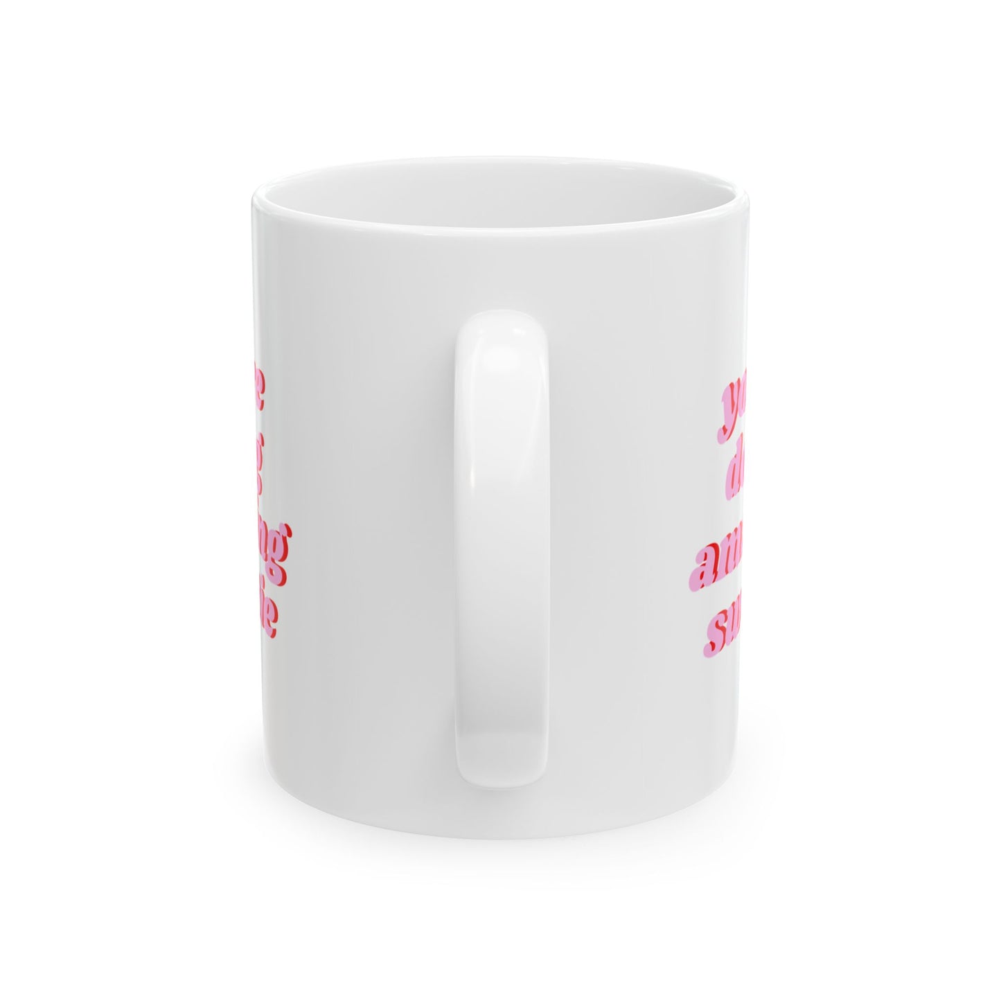 Sweetie Cup | Mug en céramique avec phrase motivante — 330ml / 440ml