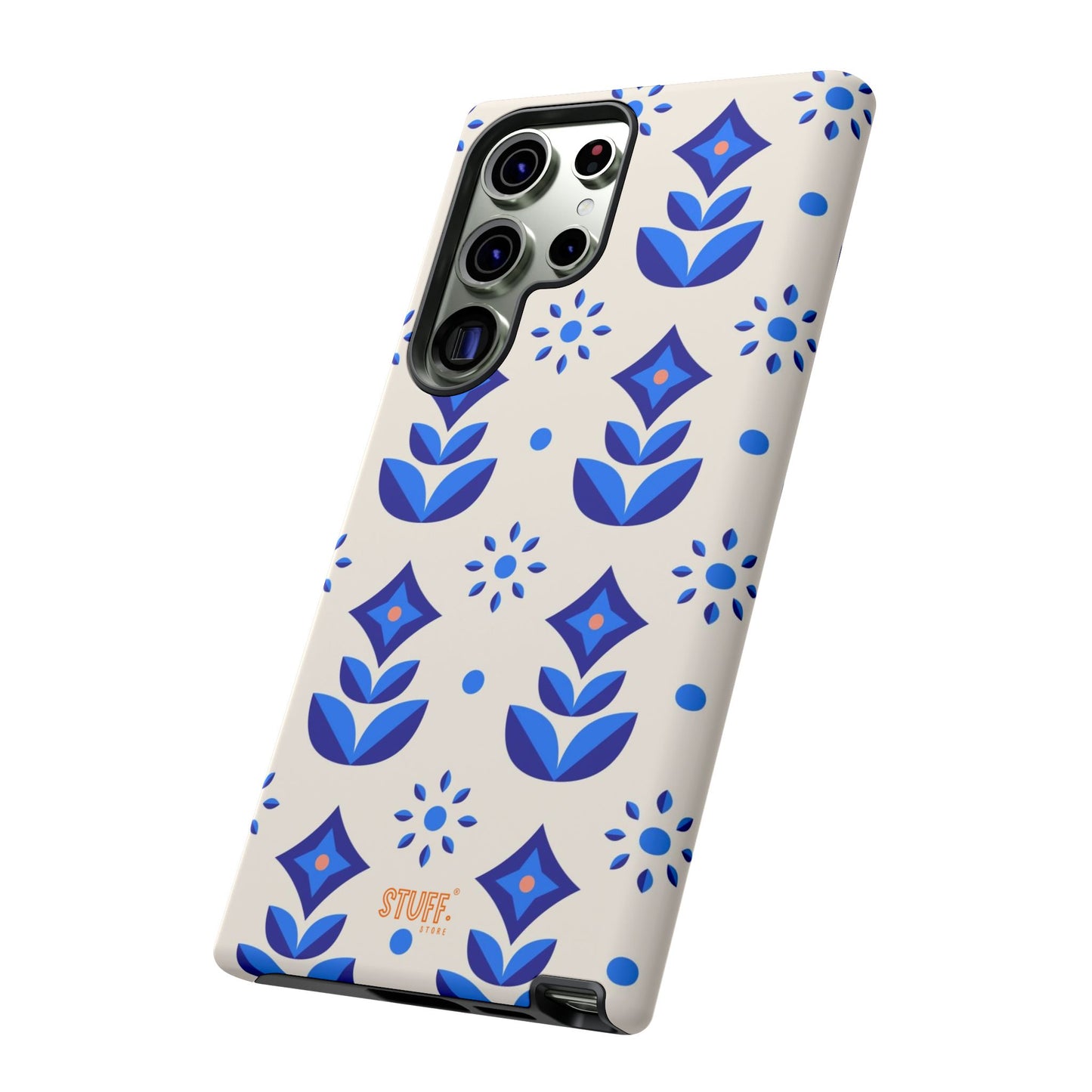 Floral Case | Coque résistante double protection avec Design Fleuri