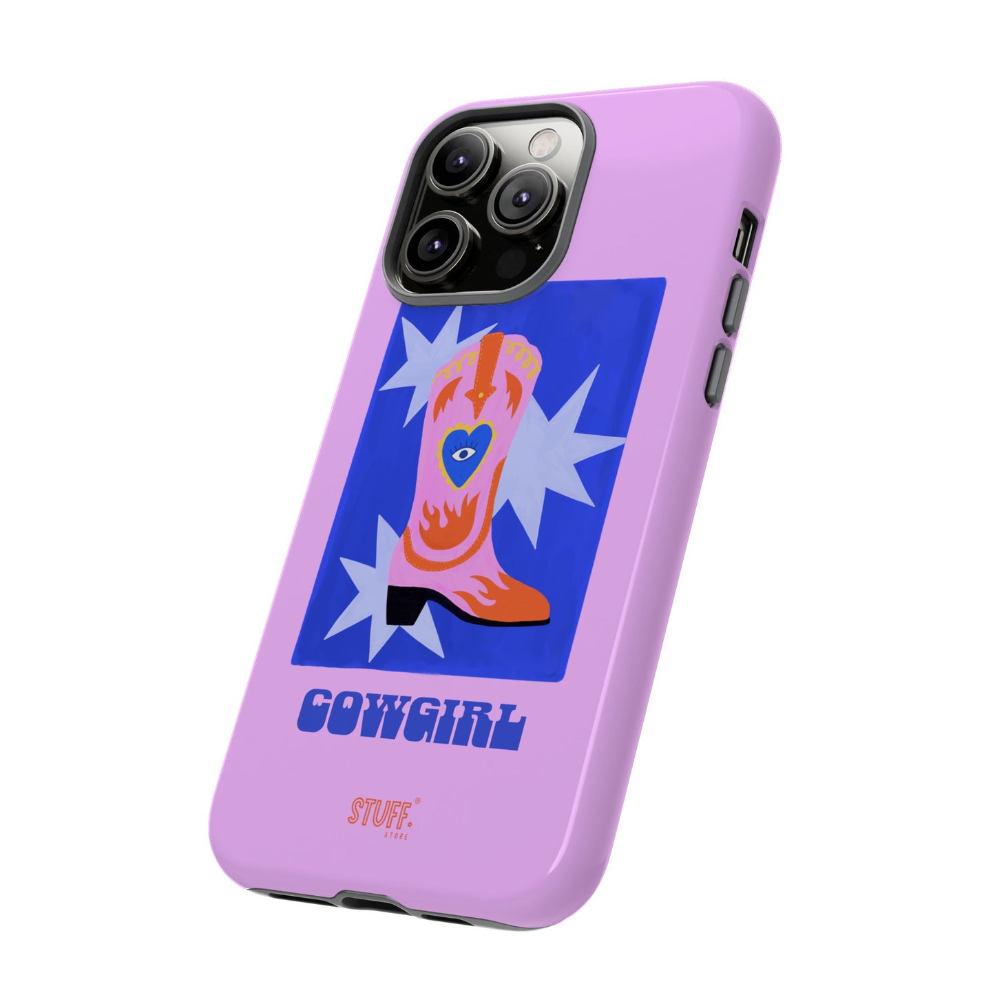 Cowgirl Case | Cose résistante double protection avec Design Western