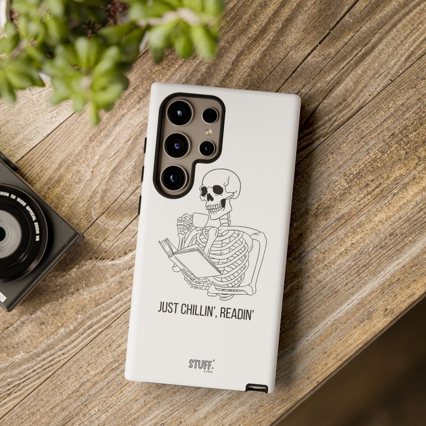 Chillin' Case | Coque résistante double protection avec phrase drôle