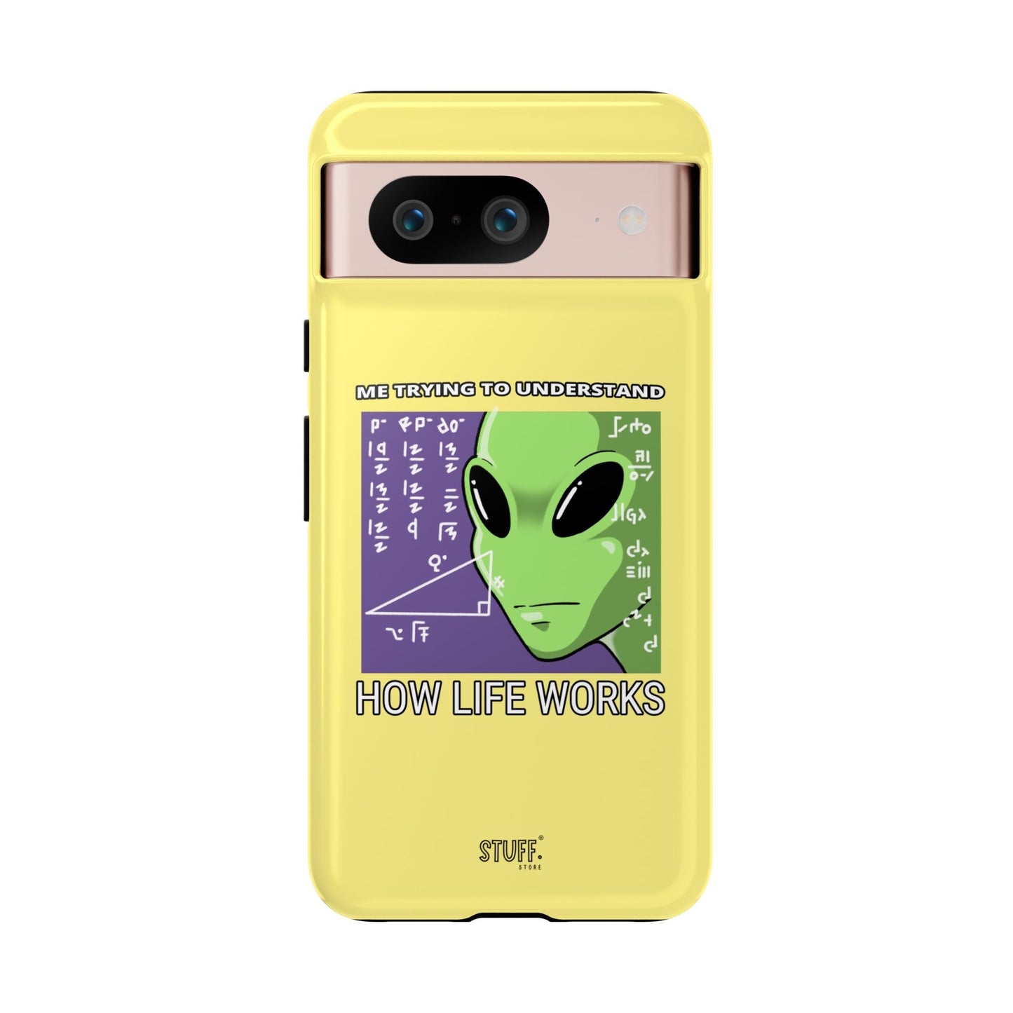 Confused Alien Case | Coque résistante Dual Protect anti-choc