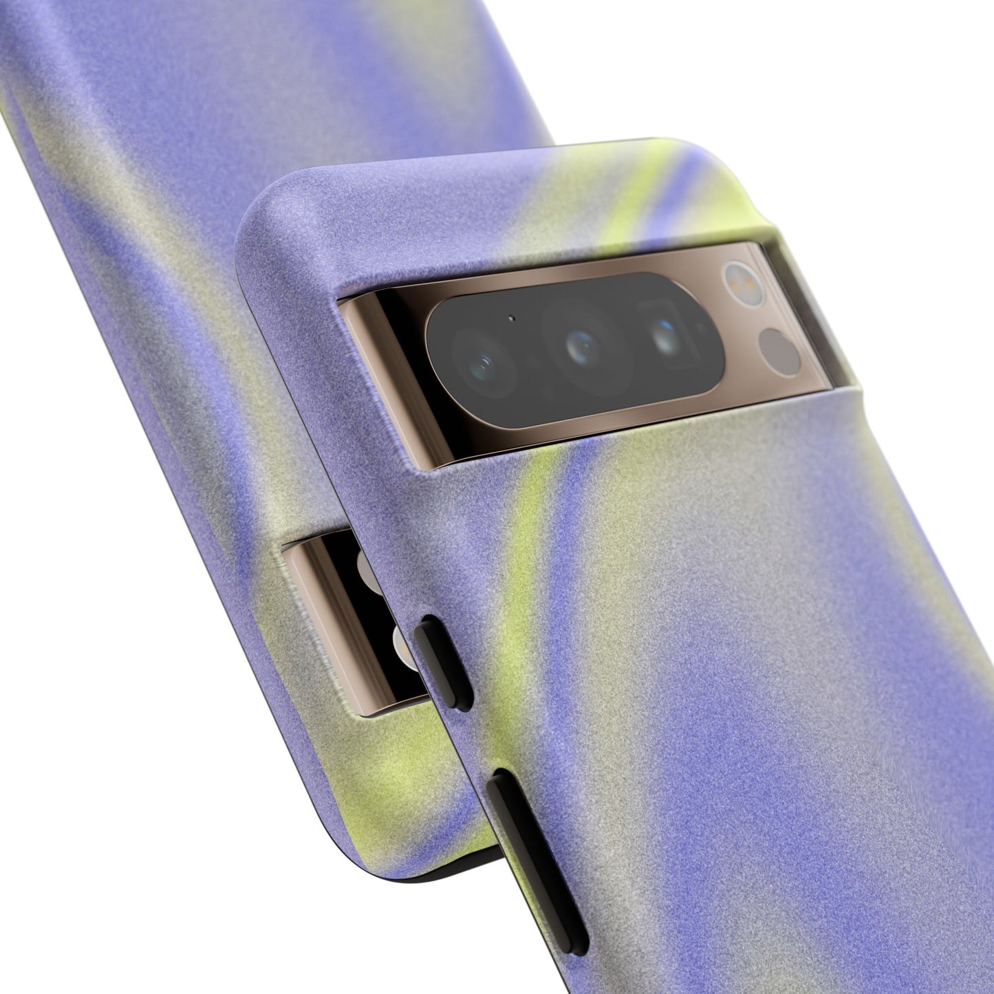 Vibrant Case | Coque résistante double protection anti-choc - Violet & Jaune