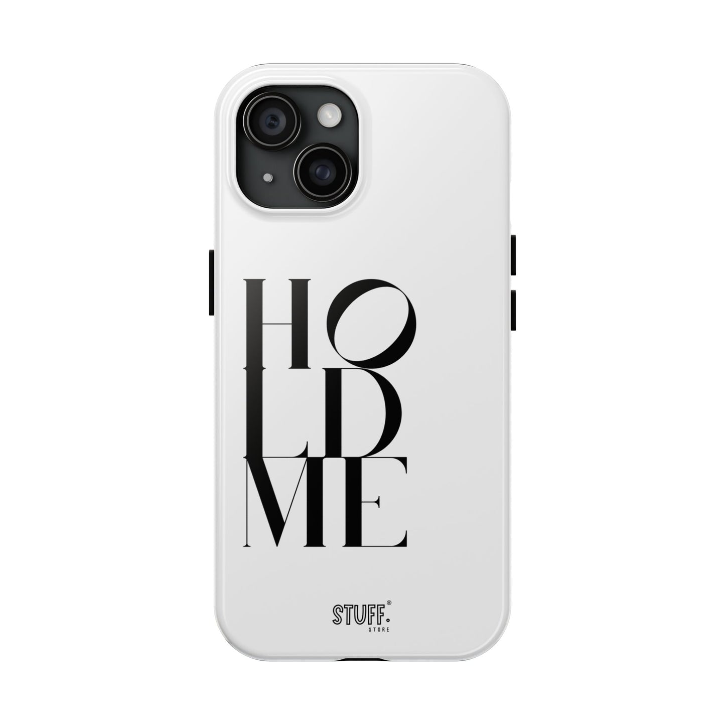 Hold Me | Coque résistante et durable avec Design épuré Monochrome