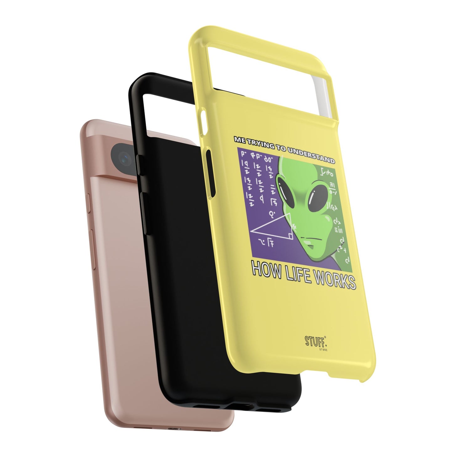 Confused Alien Case | Coque résistante Dual Protect anti-choc