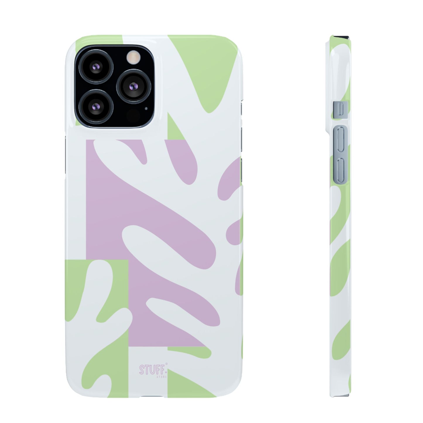 Natura Case | Coque snap légère et résistante avec Design Floral inspiration Matisse