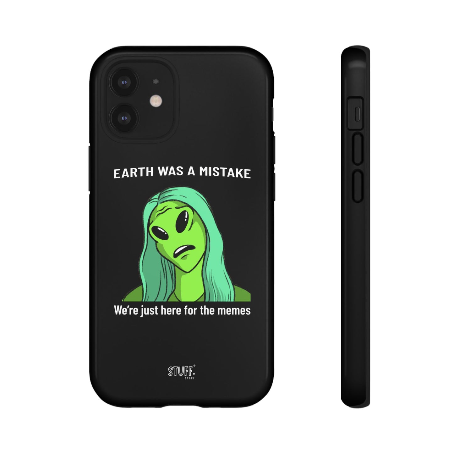 Meme Liking Alien Case | Coque résistante double protection pour les amateurs de Pop Culture