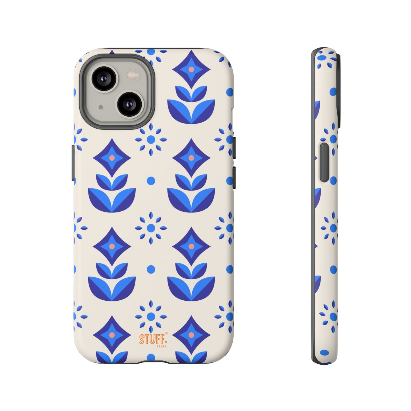 Floral Case | Coque résistante double protection avec Design Fleuri