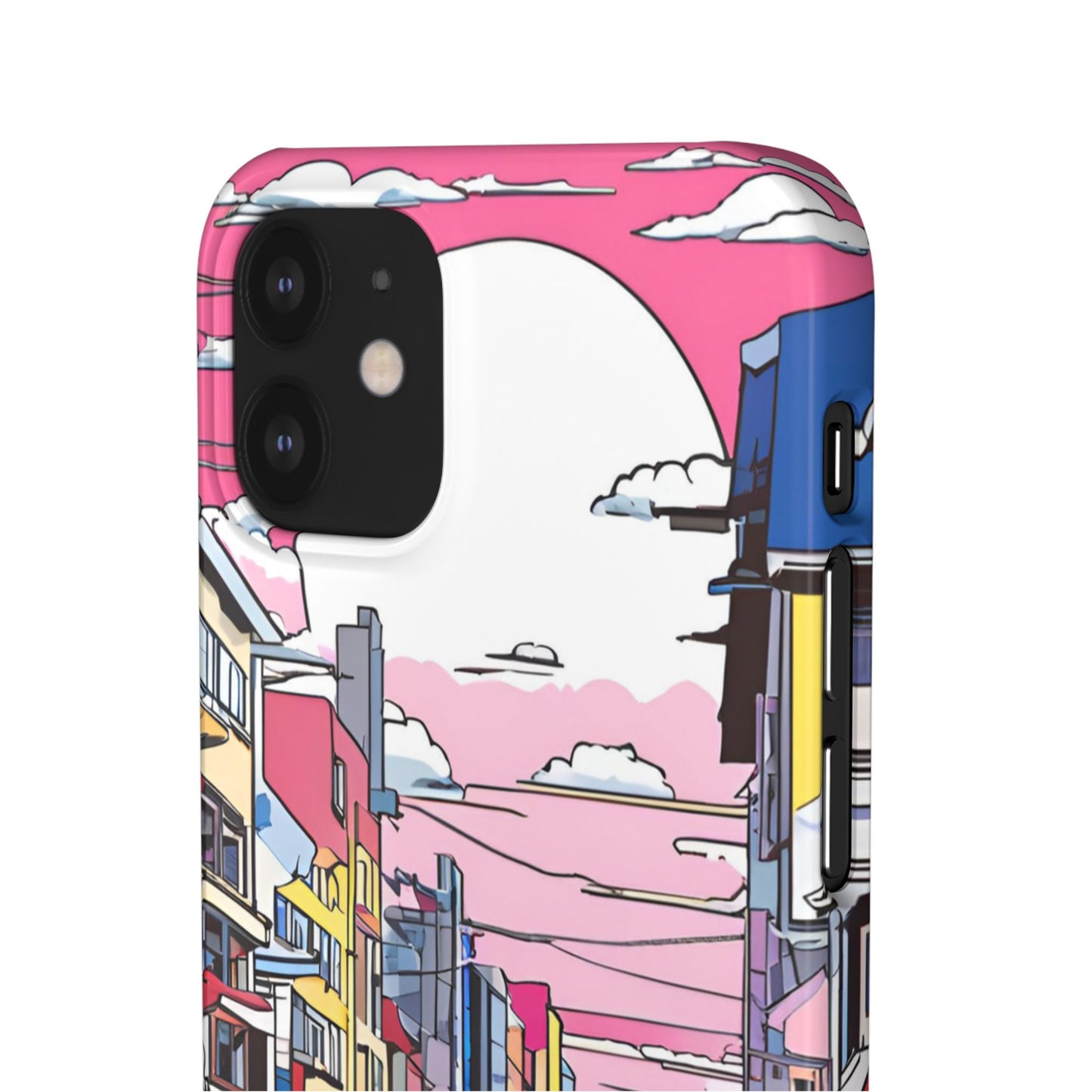Pop Art Sunset | Coque snap légère et résistante inspiration Lichtenstein