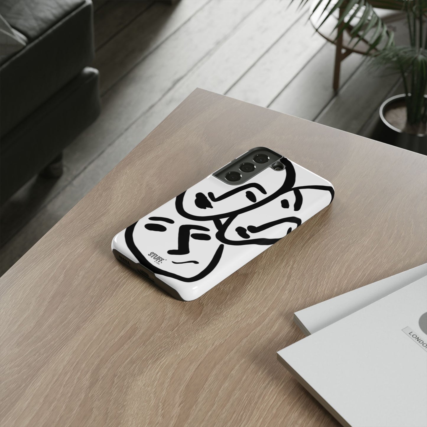 Les Trois Visages | Coque résistante double protection — inspiration Matisse