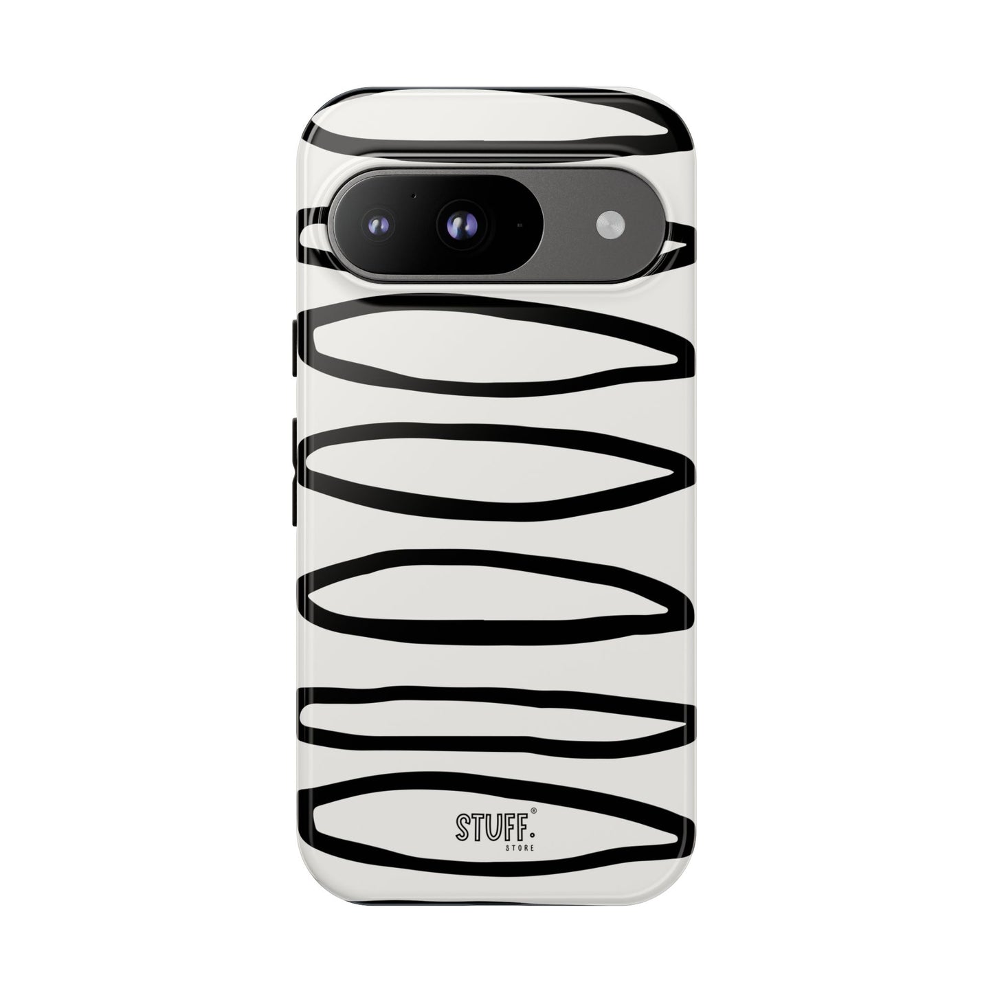 Loopy Case | Coque résistante double protection - Motif cercles abstraits