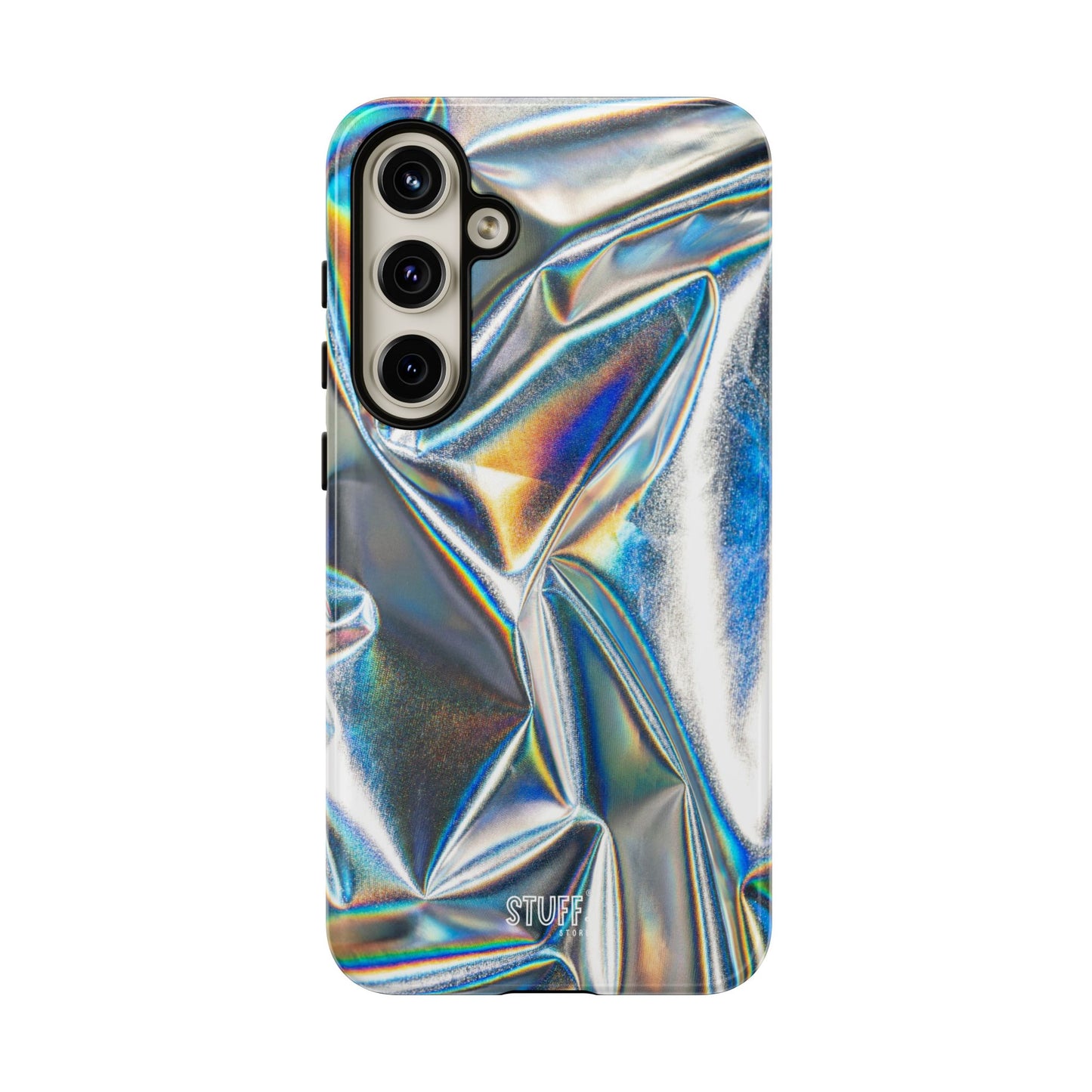Metallic Case | Coque résistante double protection anti-choc - Effet Métallique
