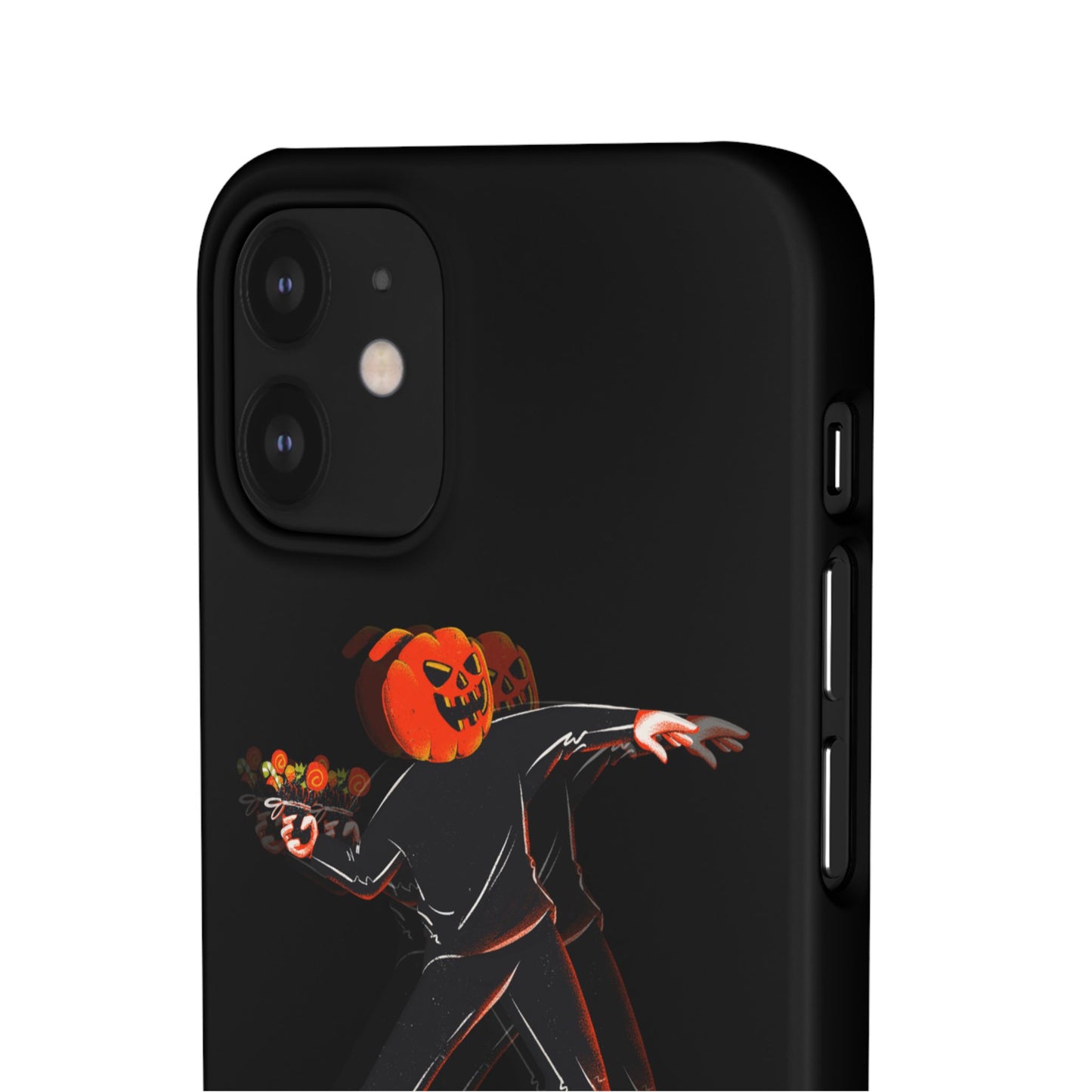 Pumpksy | Coque snap légère et résistante inspiration Banksy – Noir