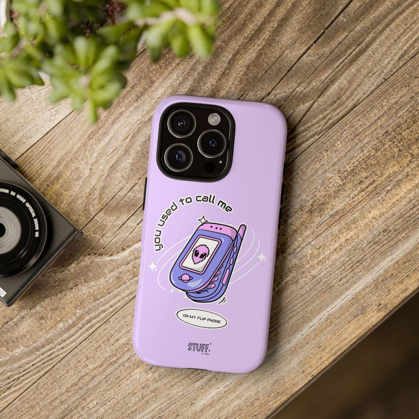Flip Phone Case | Coque résistante double protection avec Design Y2K